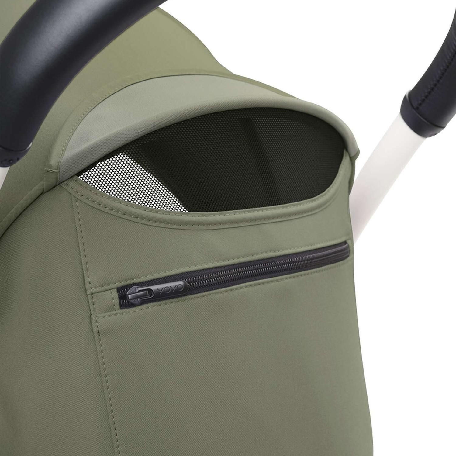 Asiento 6+ para Coche Ultracompacto Stokke® YOYO³ - Oliva | YOYO by Stokke-4