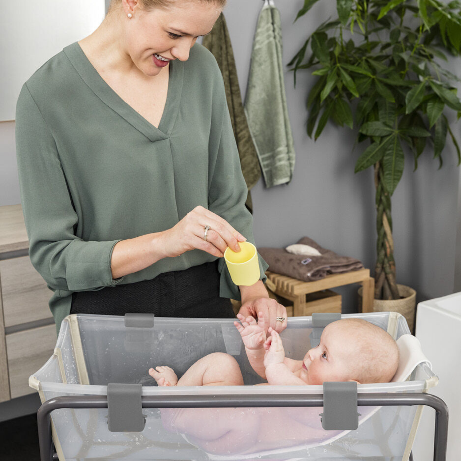 Soporte para Recién Nacido para Tina de Bebé Flexi Bath® | Stokke-1