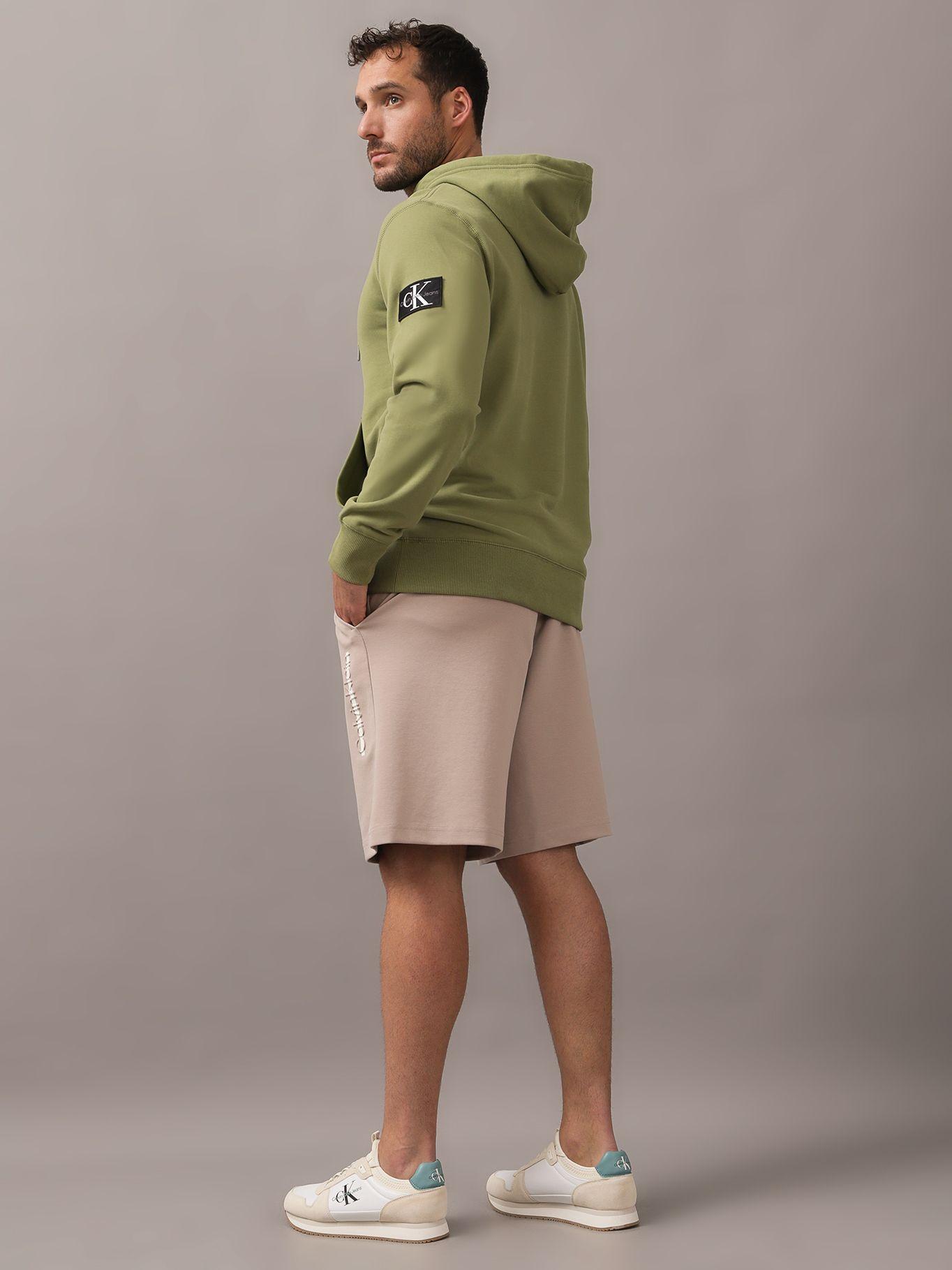 Polerón con Gorro Badge Verde L9N Calvin Klein-2