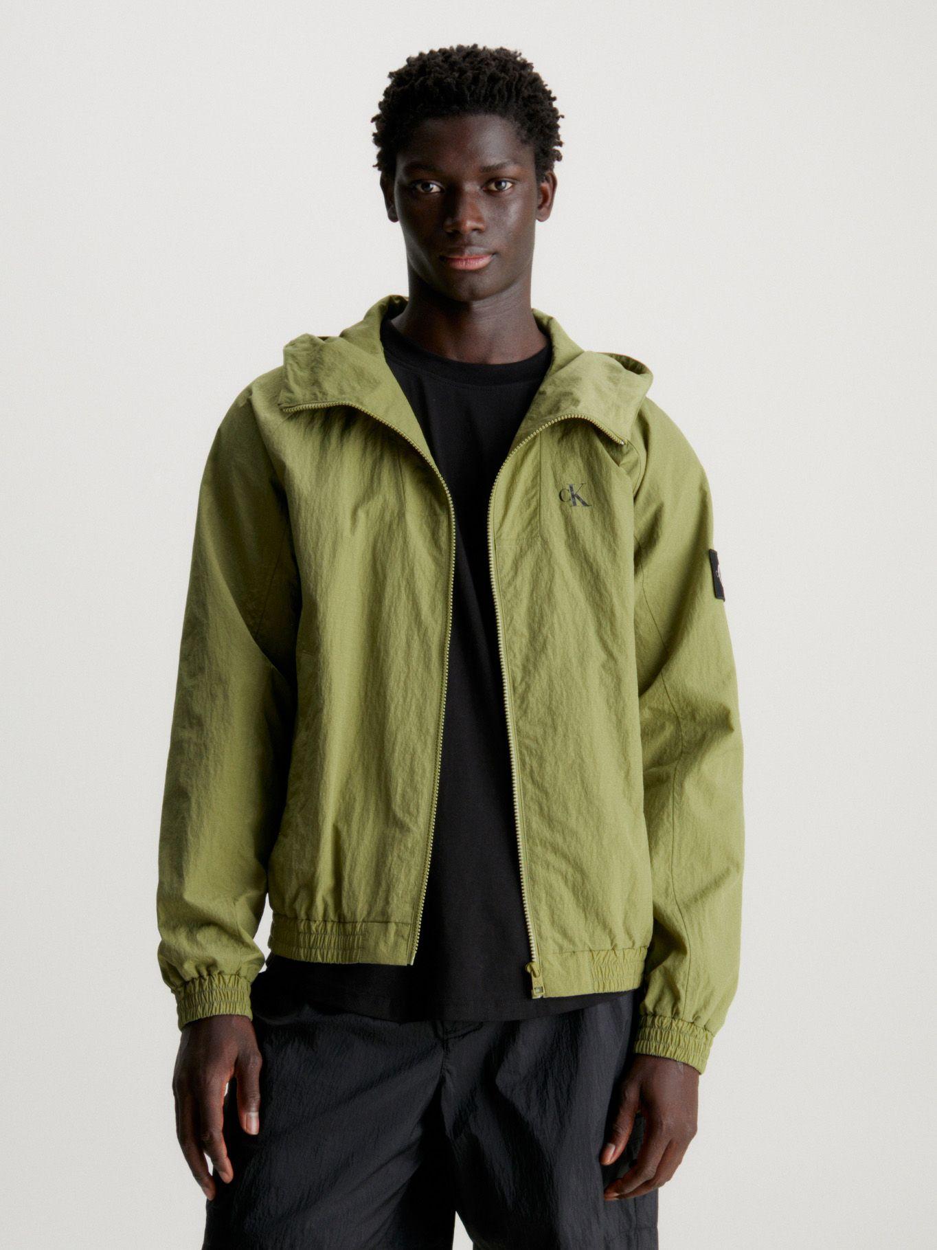 Chaqueta Unpadded Harrington Verde Calvin Klein-0