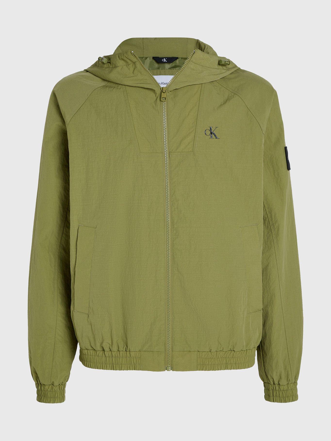 Chaqueta Unpadded Harrington Verde Calvin Klein-4