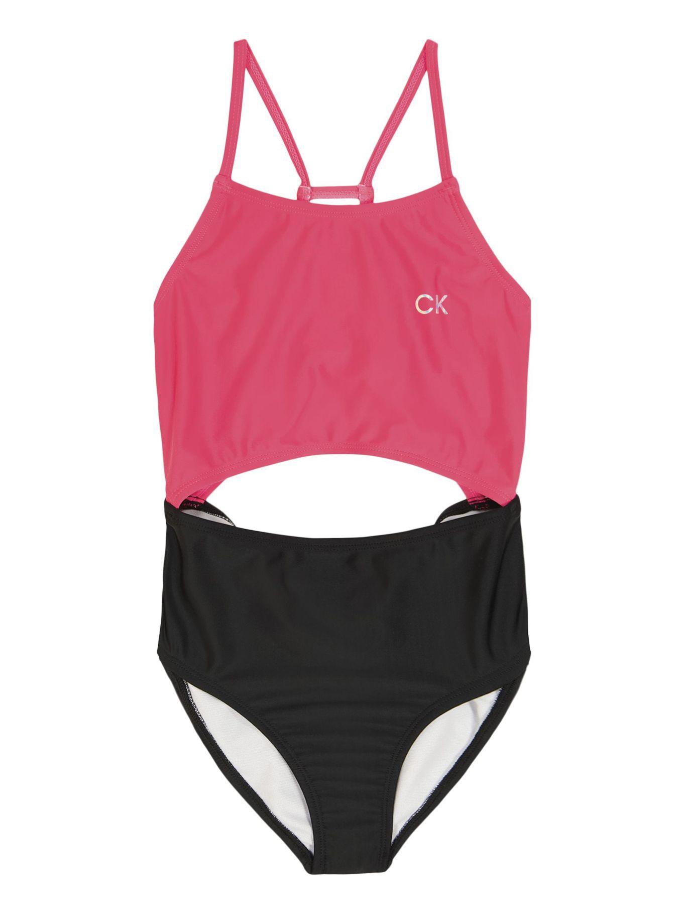 Traje de Baño Colorblock Fucsia Calvin Klein-0