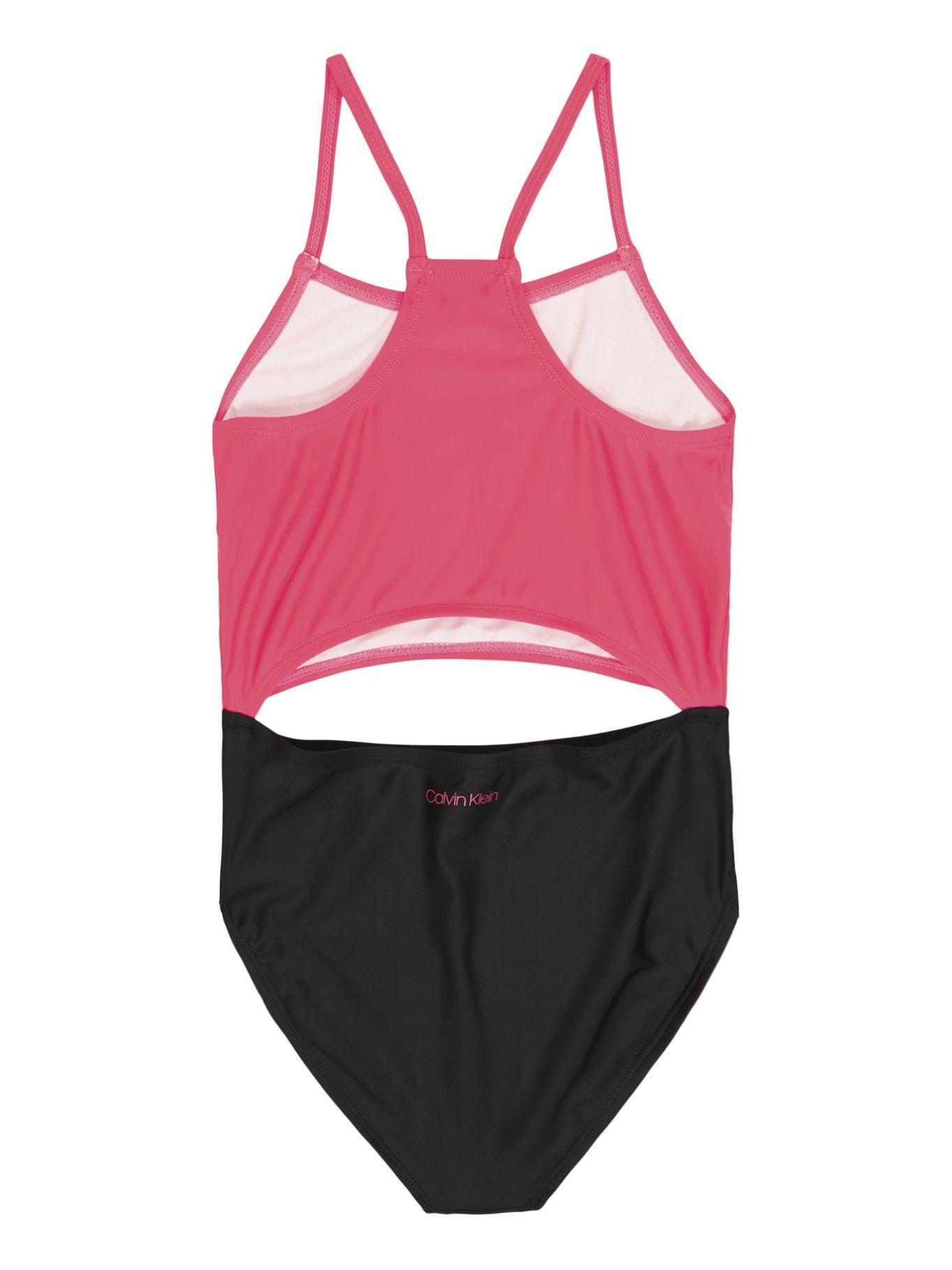 Traje de Baño Colorblock Fucsia Calvin Klein-1