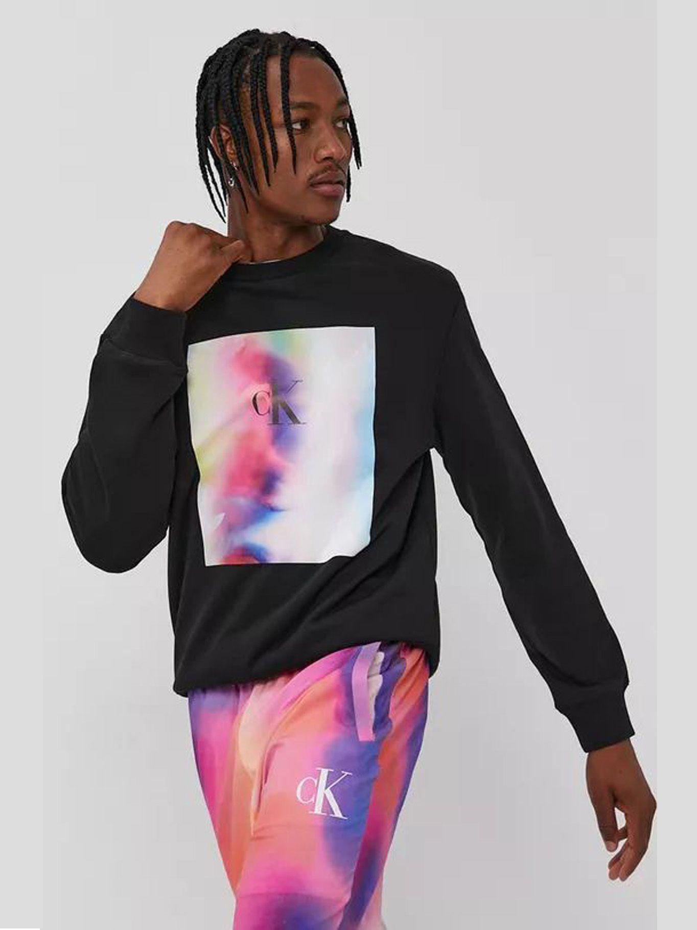 Polerón Pride Relaxed Negro Calvin Klein-2