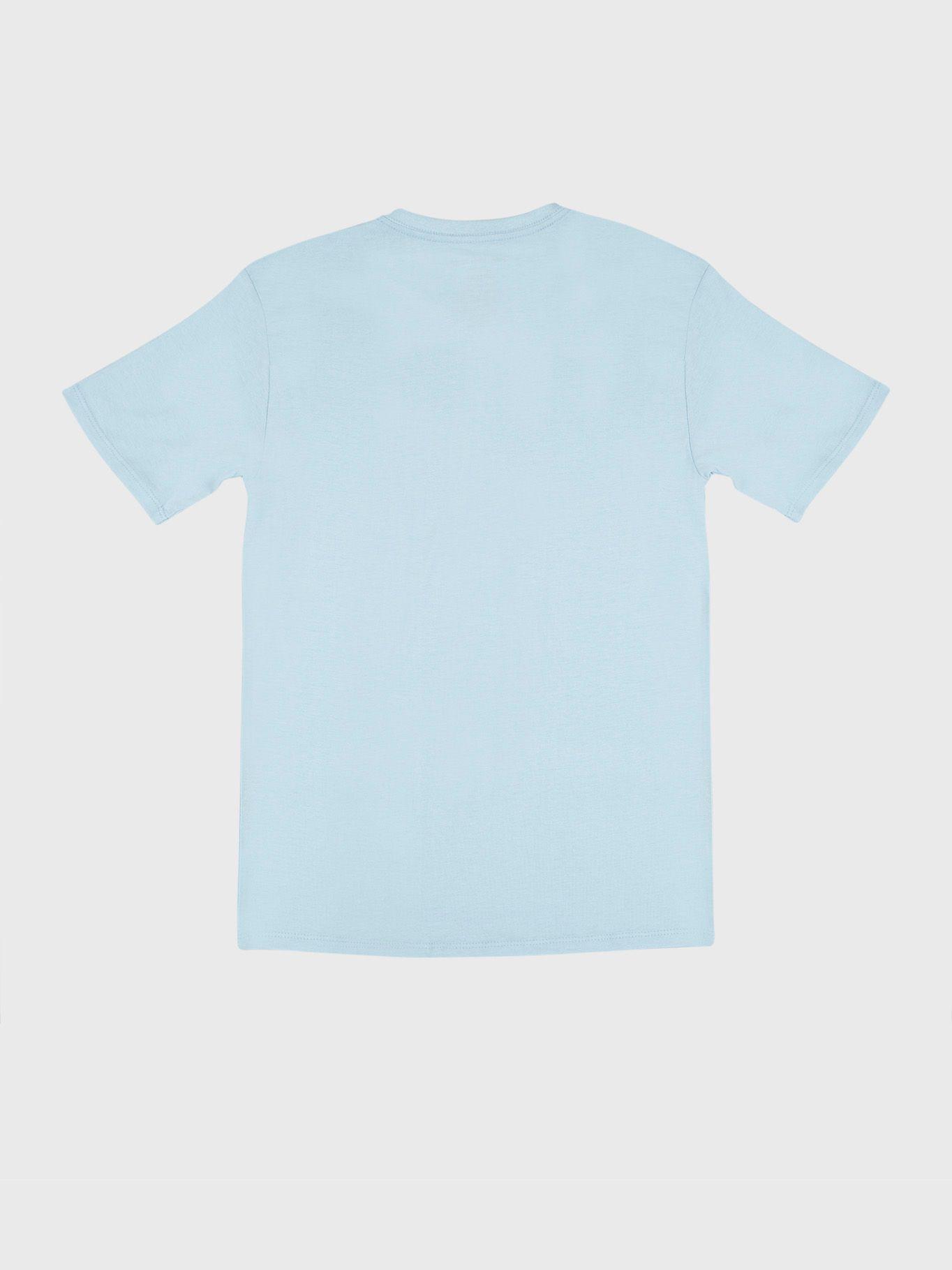 Polera Niño Monogram Azul Calvin Klein-2