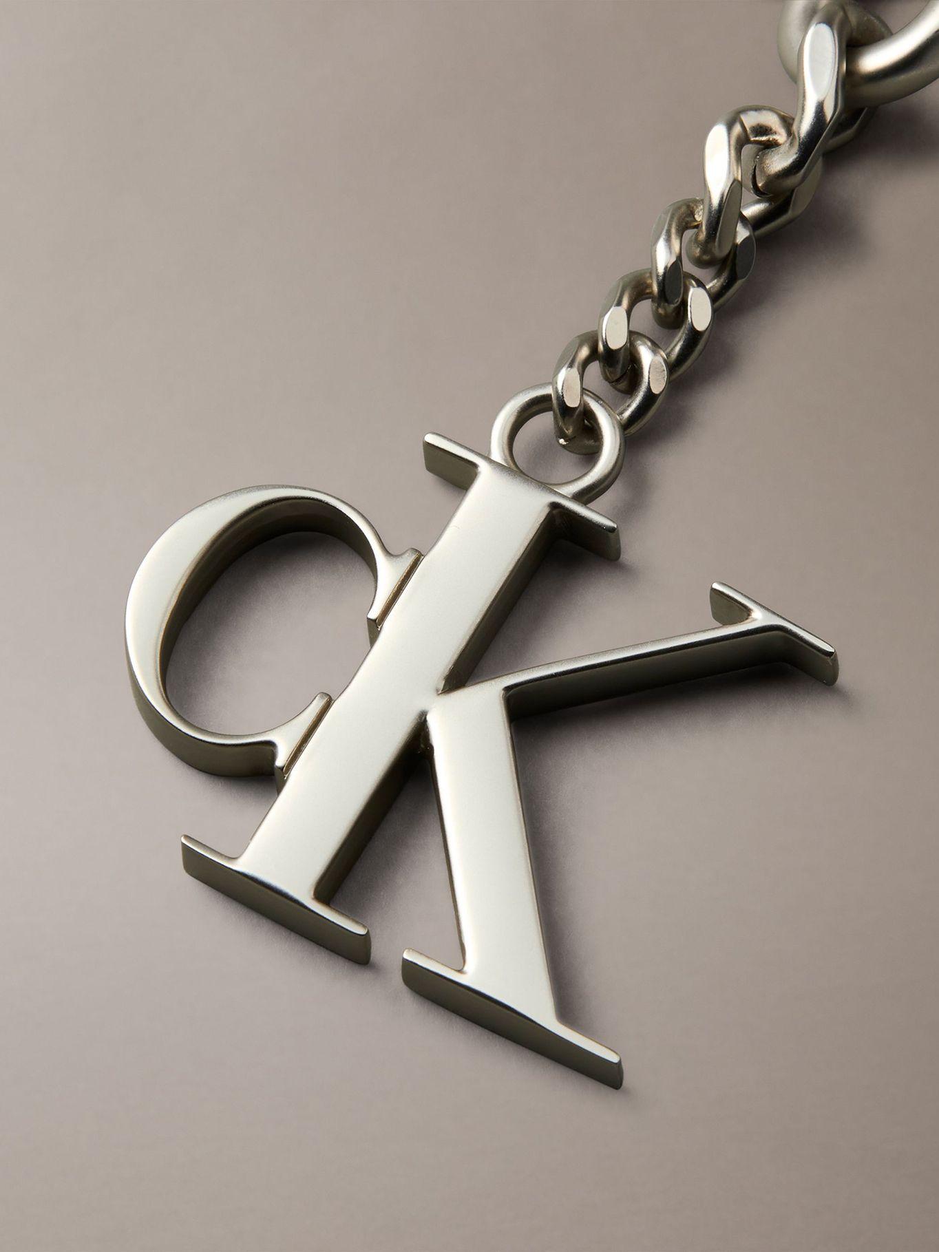 Billetera con Llavero de Monograma CK Rojo Calvin Klein-2