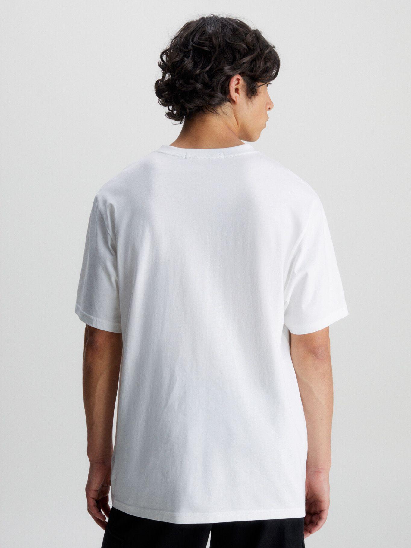 Polera Hyper Real Slanted Blanco Calvin Klein-2