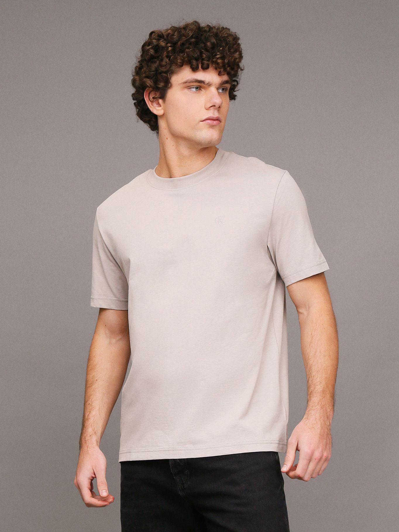 Polera Two Tone Landscape Beige Calvin Klein-0