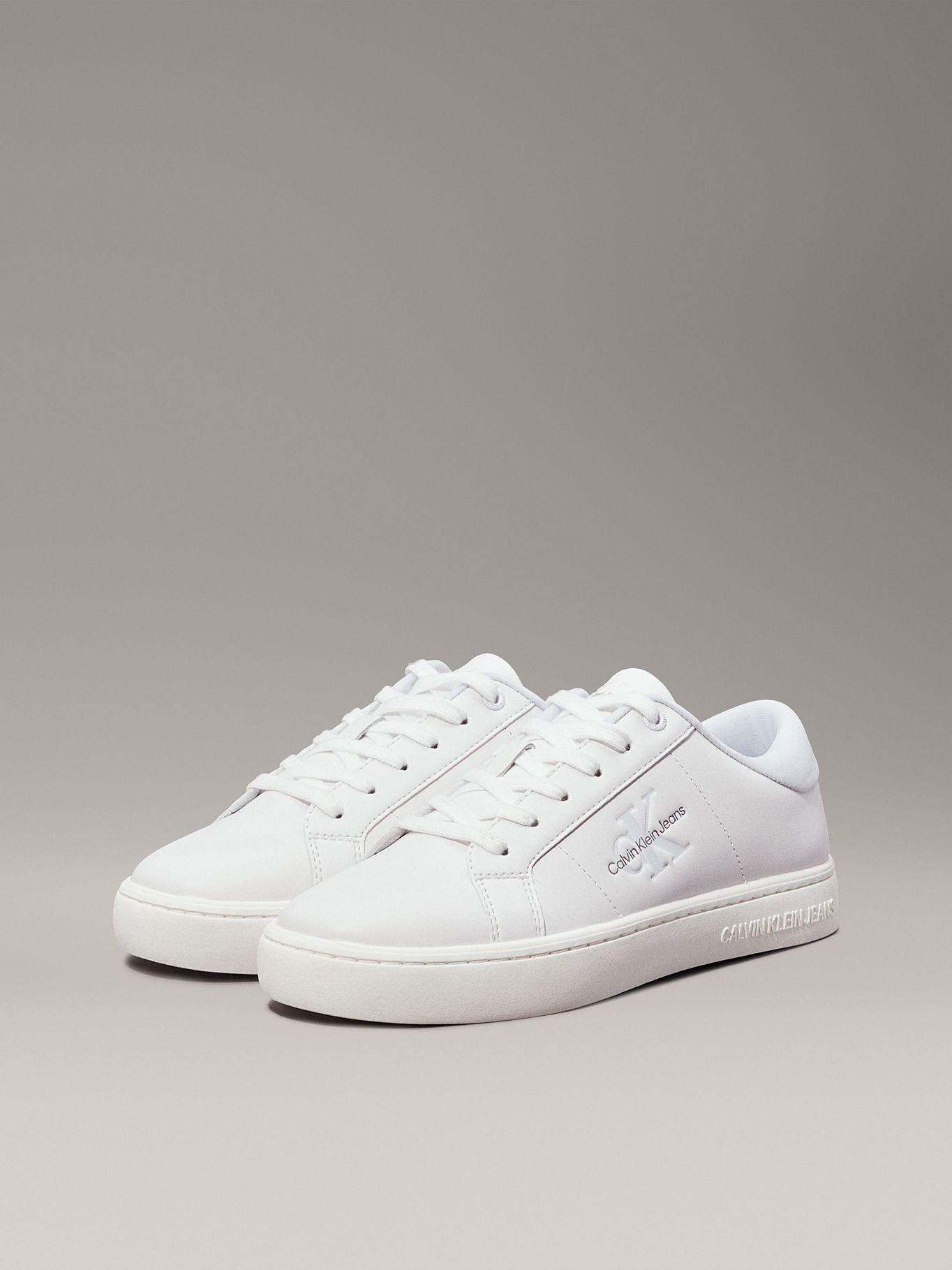 Zapatillas Cuero Classic Cupsole Blanco Calvin Klein-0