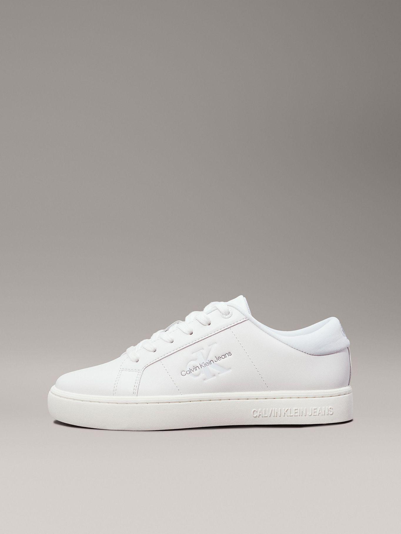 Zapatillas Cuero Classic Cupsole Blanco Calvin Klein-5