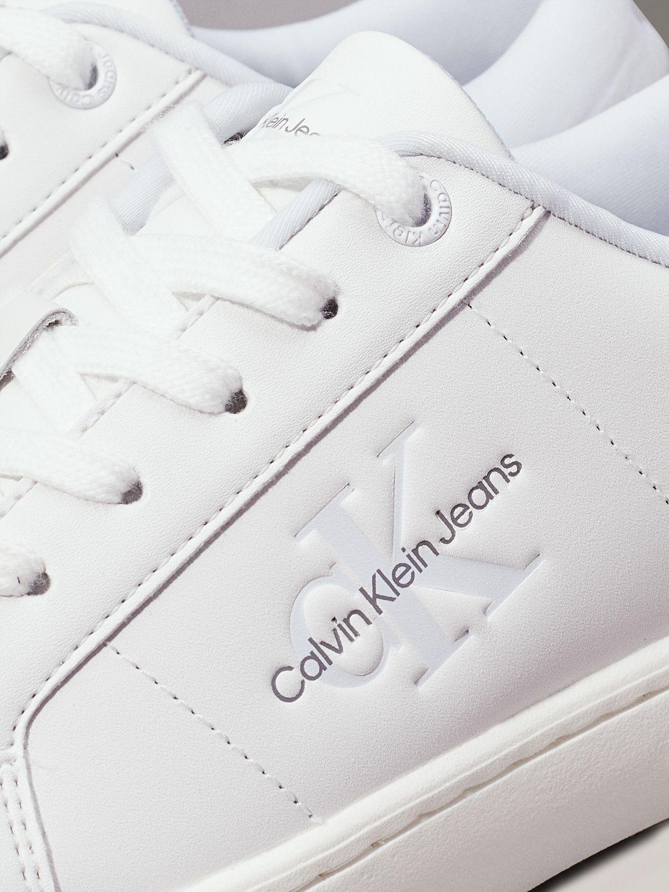Zapatillas Cuero Classic Cupsole Blanco Calvin Klein-6