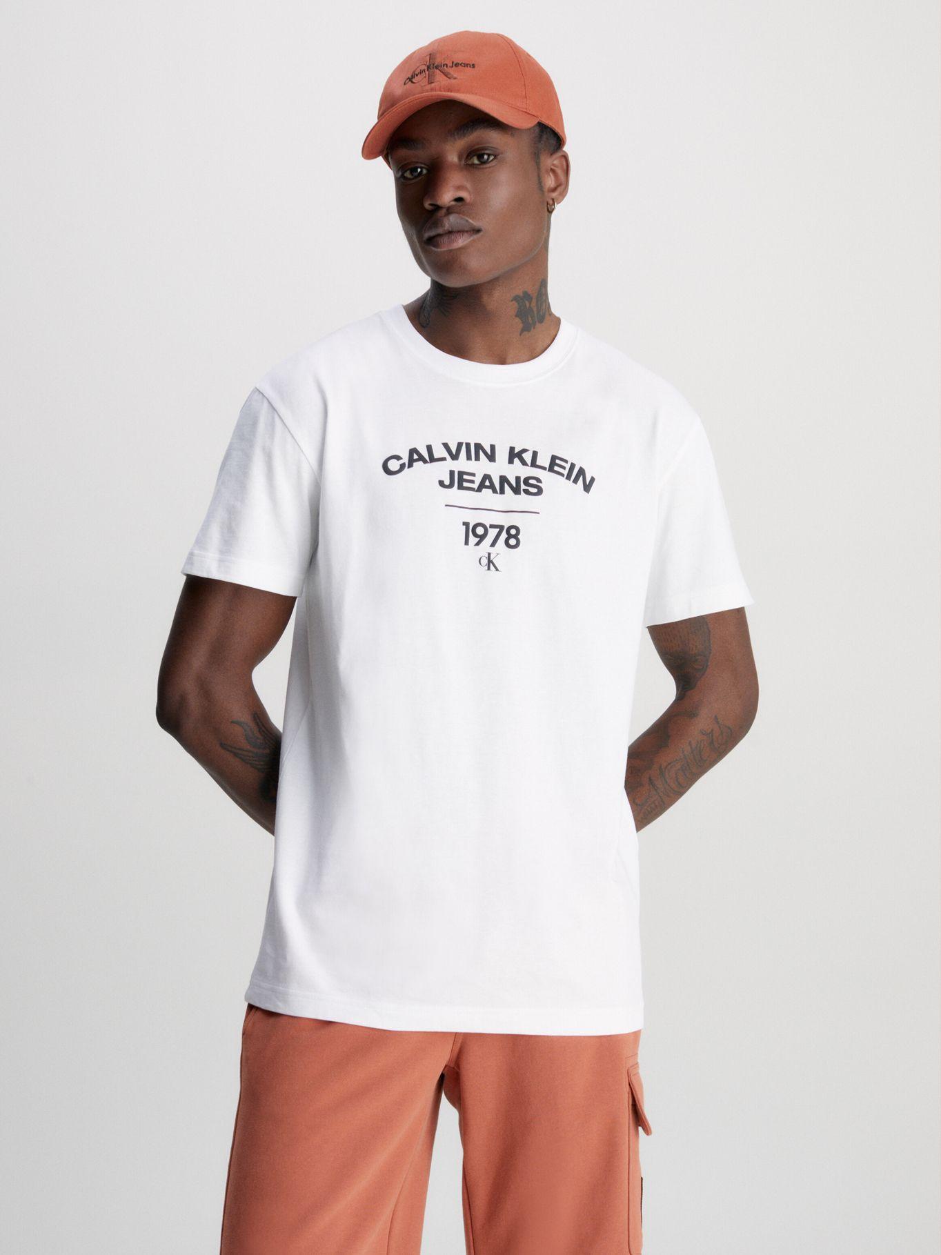 Polera Varsity Curve Blanco Calvin Klein-0