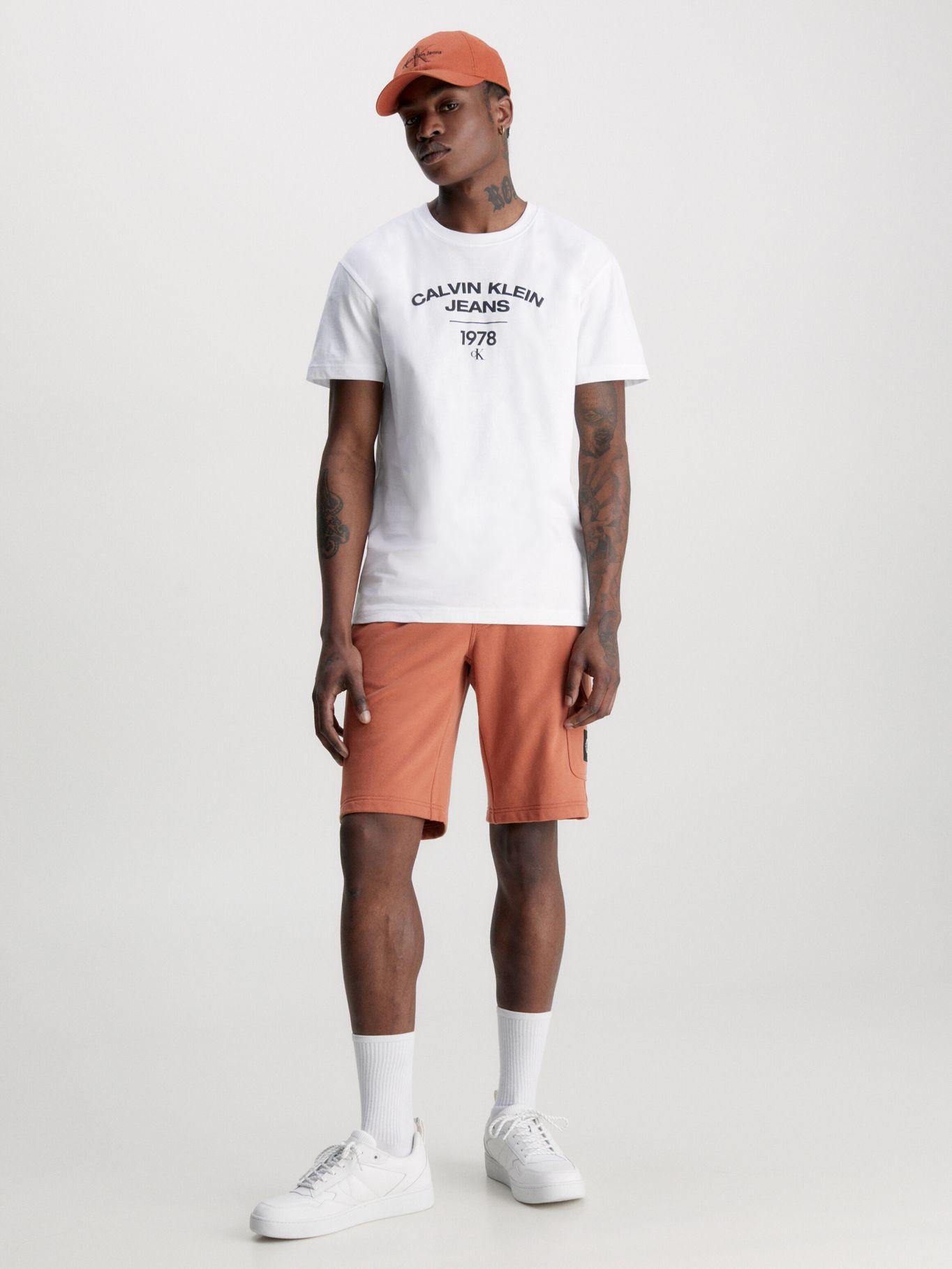 Polera Varsity Curve Blanco Calvin Klein-1