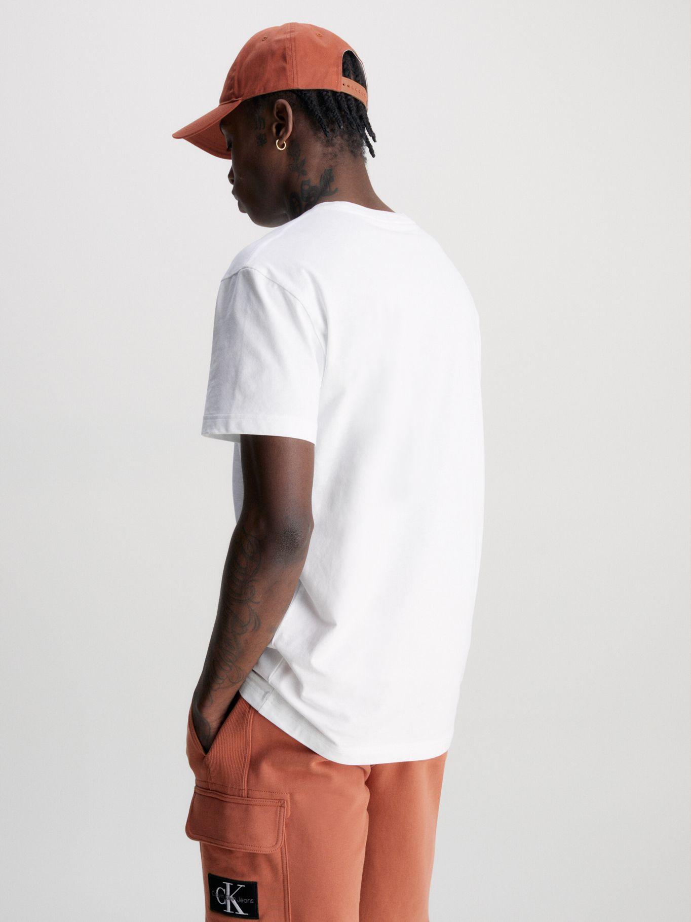 Polera Varsity Curve Blanco Calvin Klein-2