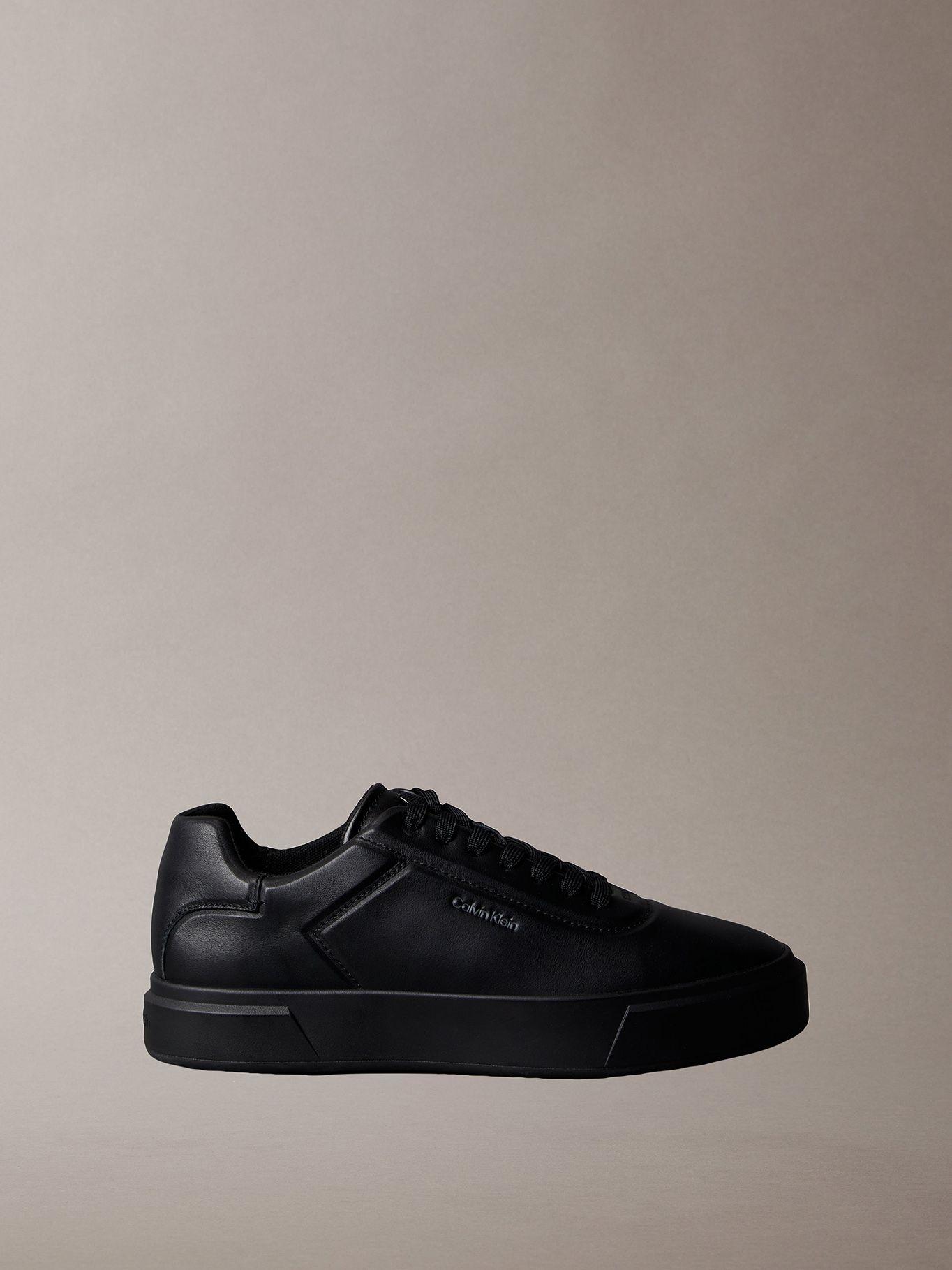 Zapatillas Oxford Basket Negro Calvin Klein Hombre-4