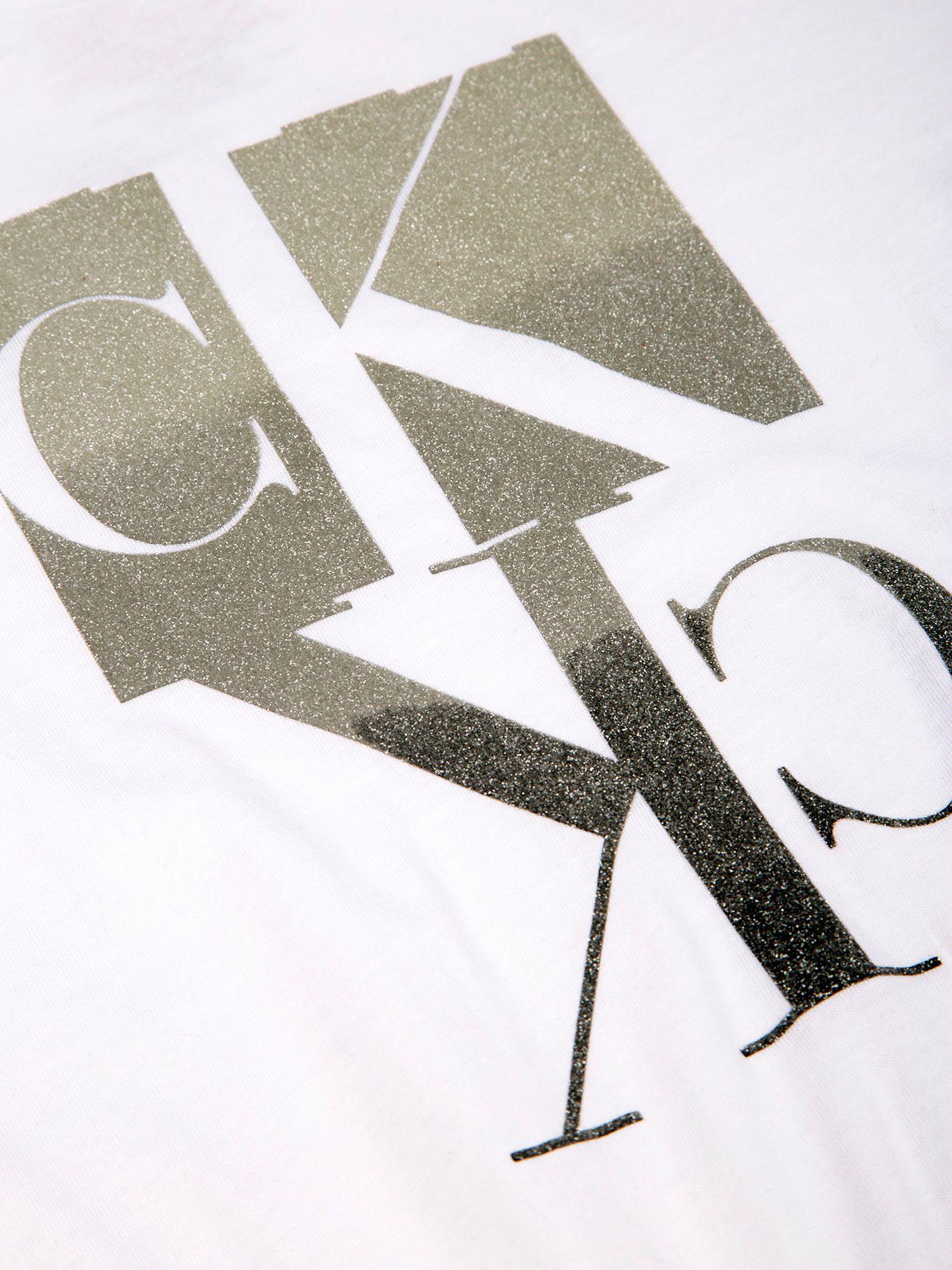 Polera Niña Gradient Blanco Calvin Klein-3