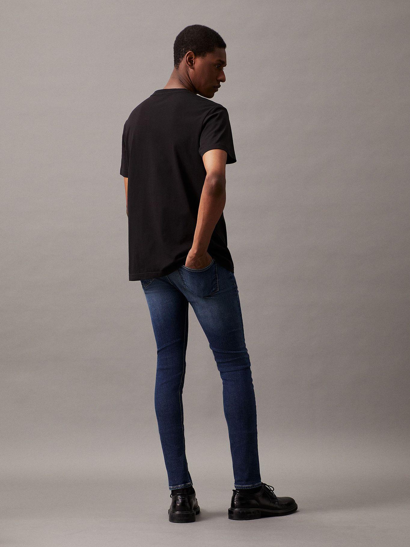Jeans Super Skinny Azul Calvin Klein-2