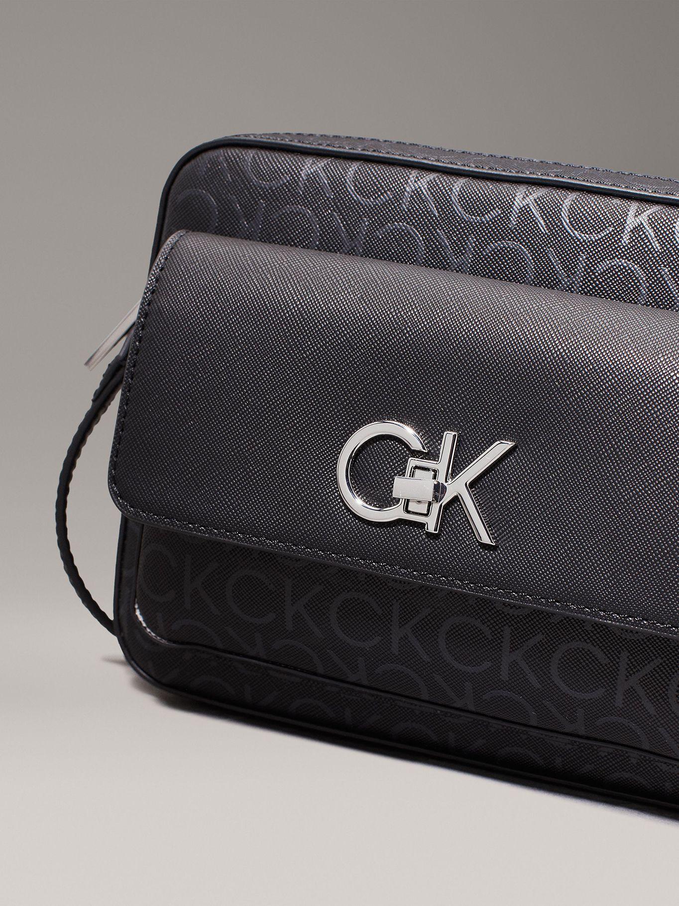 Bandolera Re-Lock Negro Calvin Klein-3