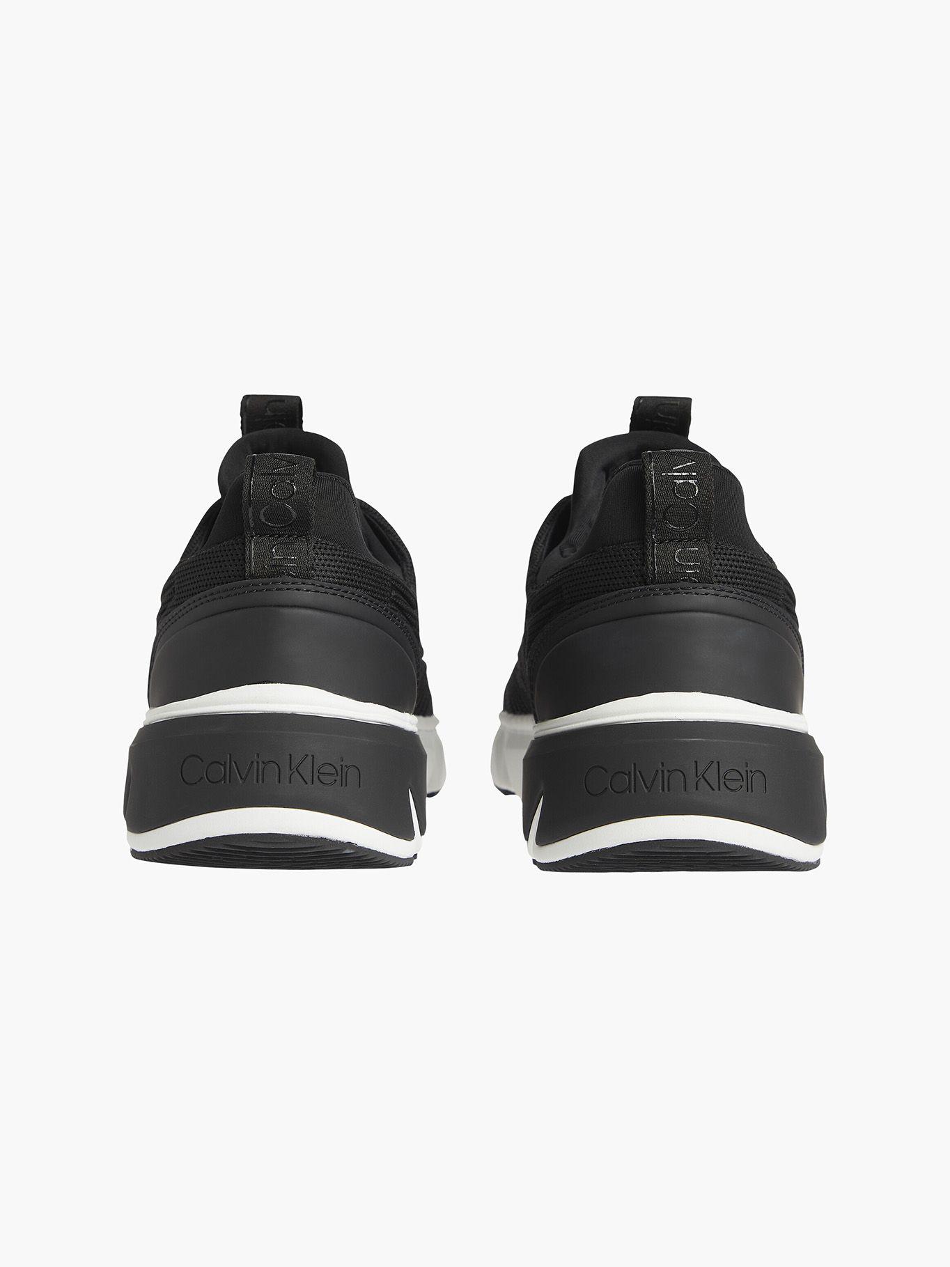 Zapatilla Low Top Lace Up Knit Negro Calvin Klein-1