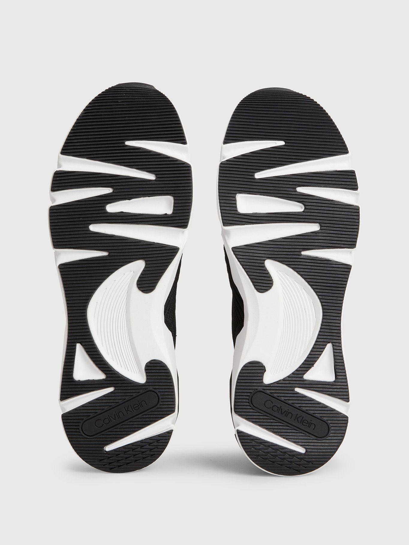 Zapatilla Low Top Lace Up Knit Negro Calvin Klein-3