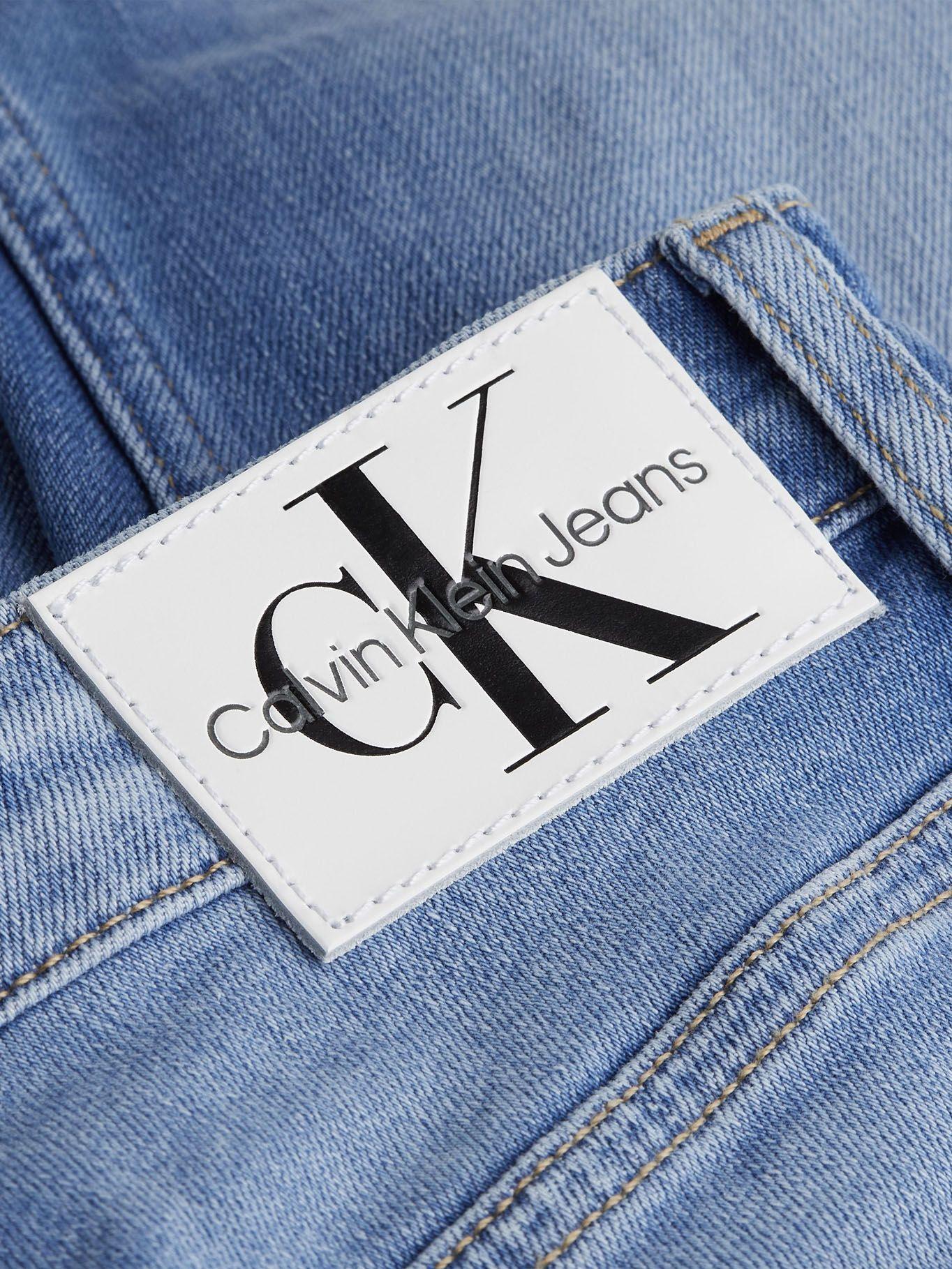 Jeans High Rise Super Skinny Ankle Azul 627 Calvin Klein-3