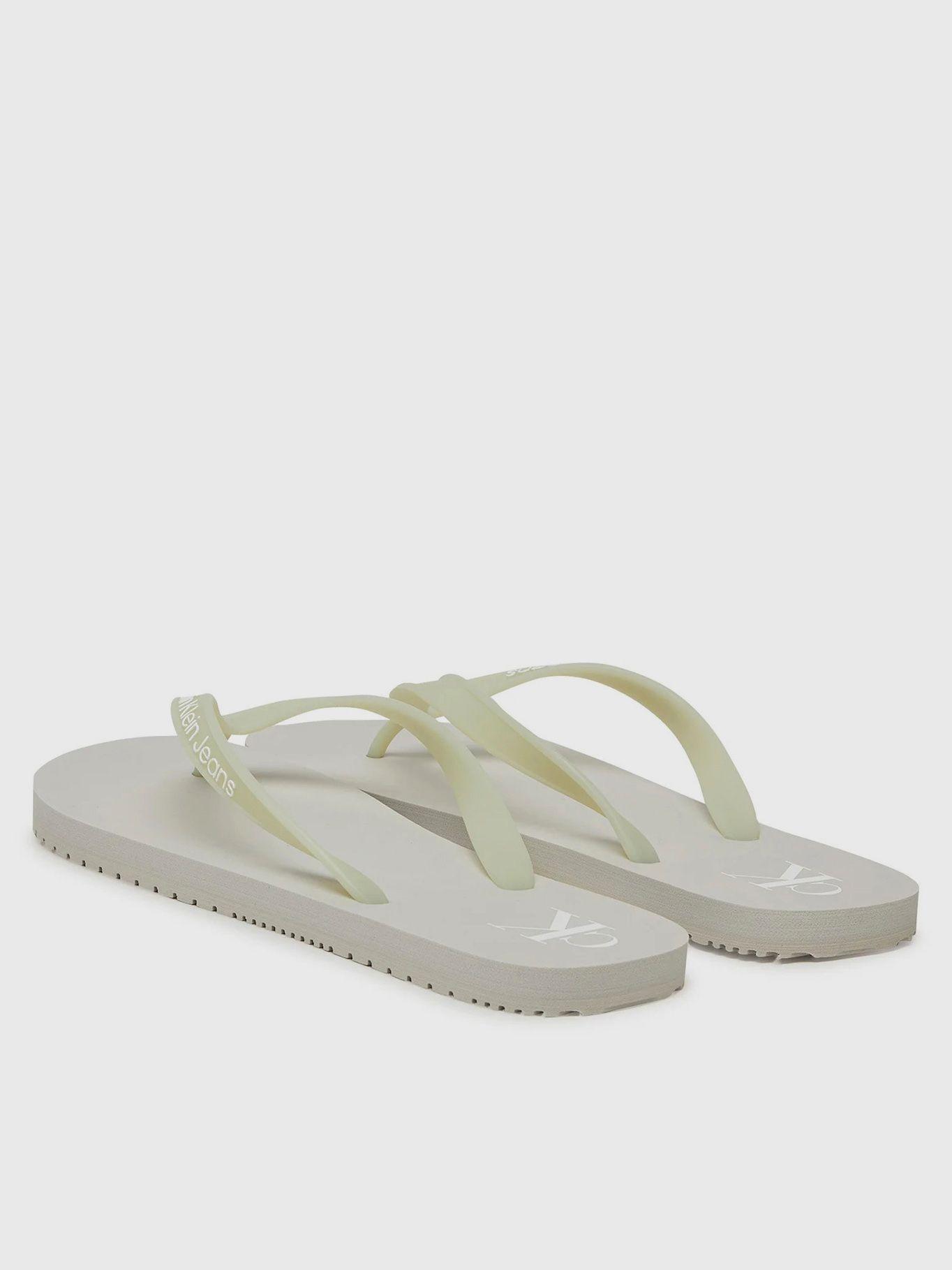 Sandalias con Logotipo Beige Calvin Klein Hombre-1