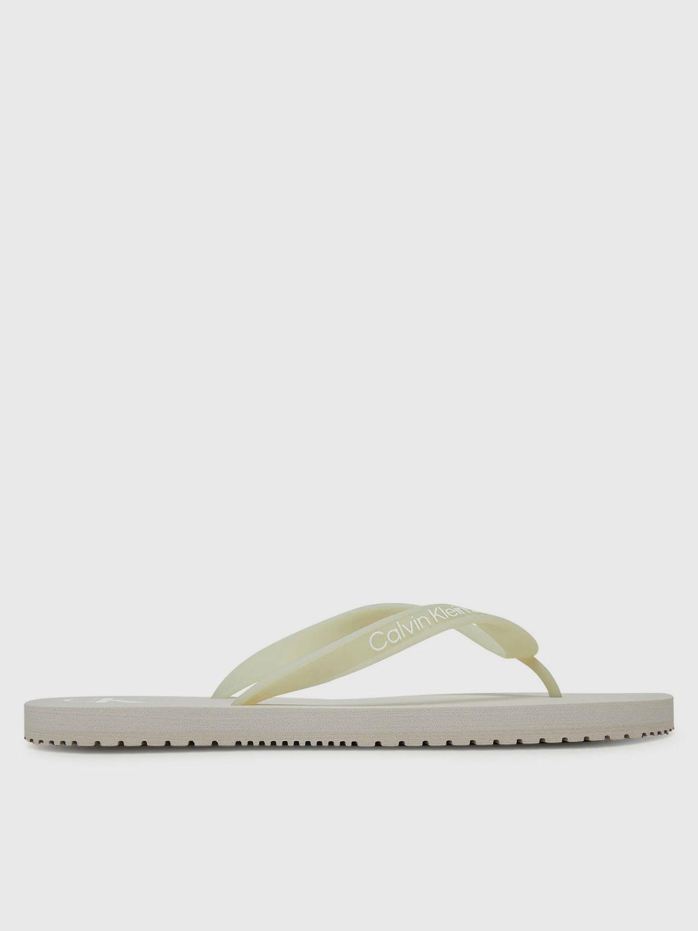 Sandalias con Logotipo Beige Calvin Klein Hombre-4