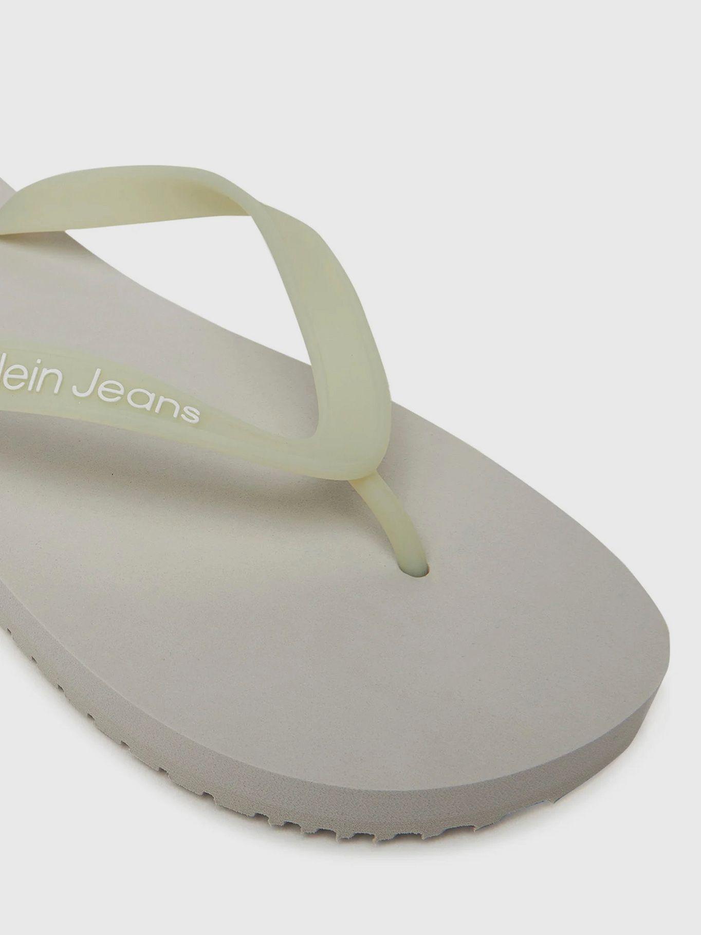 Sandalias con Logotipo Beige Calvin Klein Hombre-5