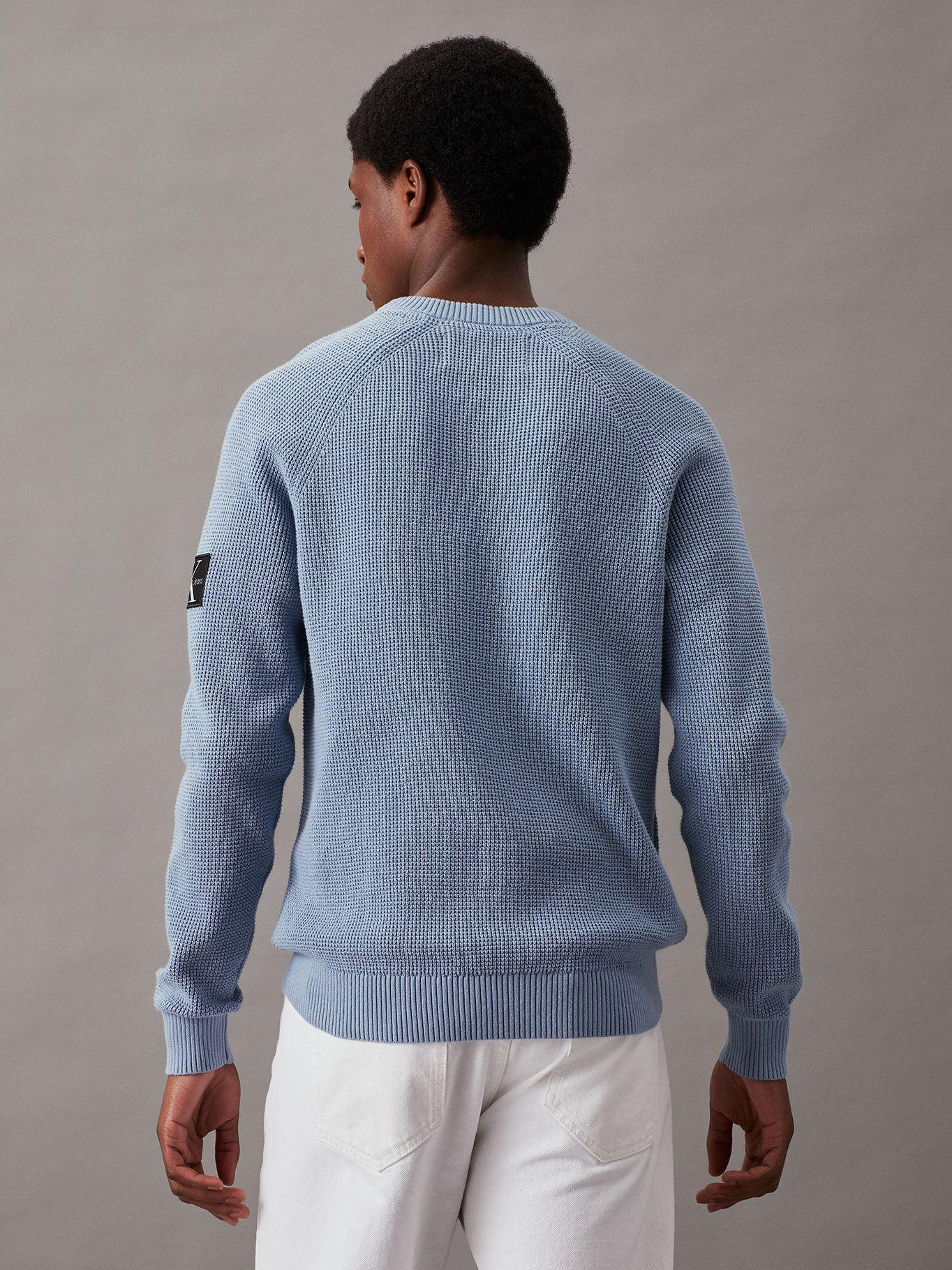 Sweater Badge Easy Azul Calvin Klein-2