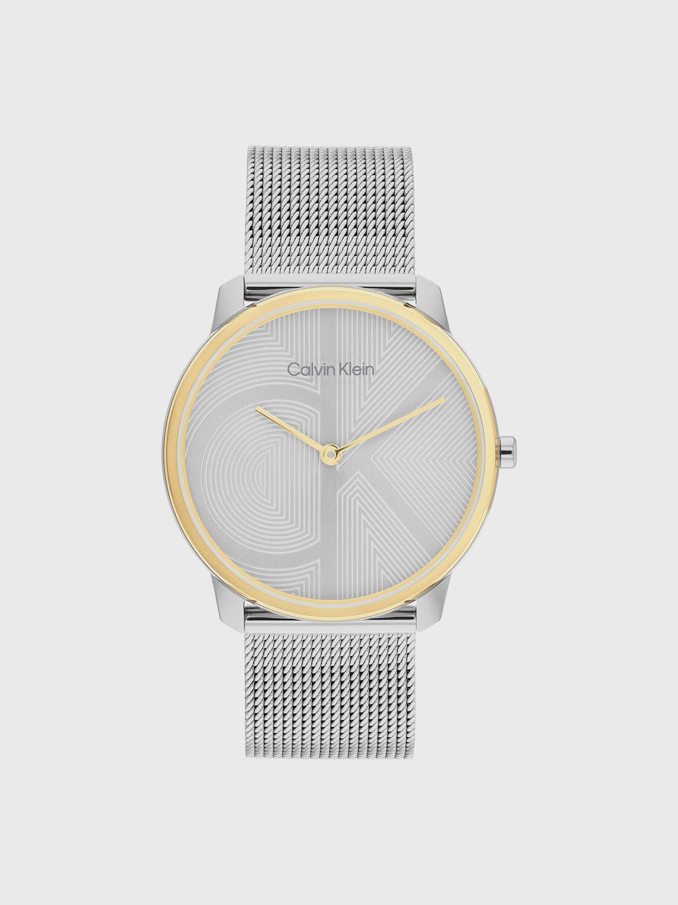 Reloj Minimal Monogram STG Plateado Calvin Klein-0