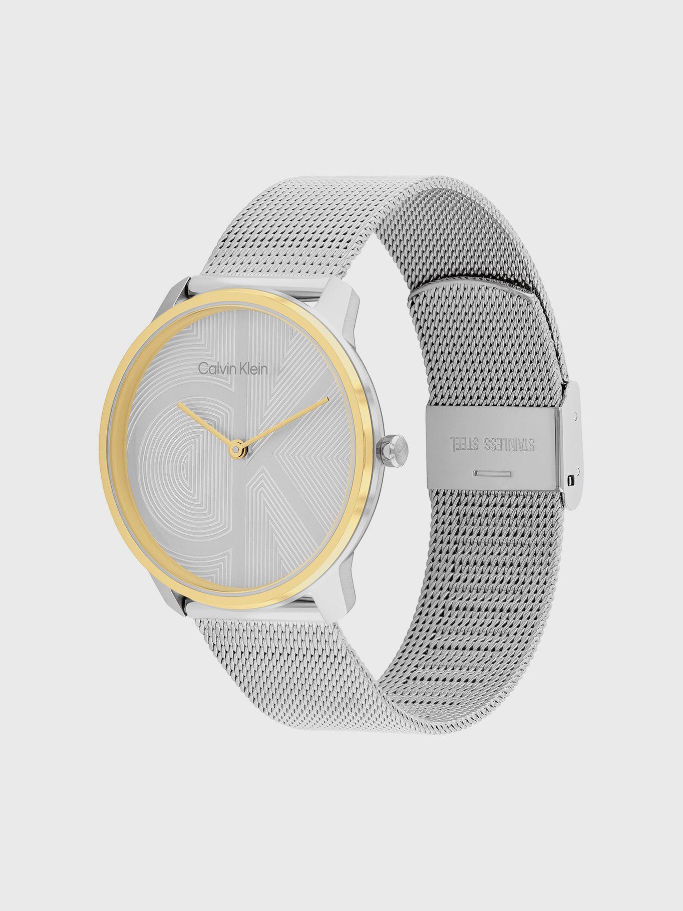 Reloj Minimal Monogram STG Plateado Calvin Klein-2
