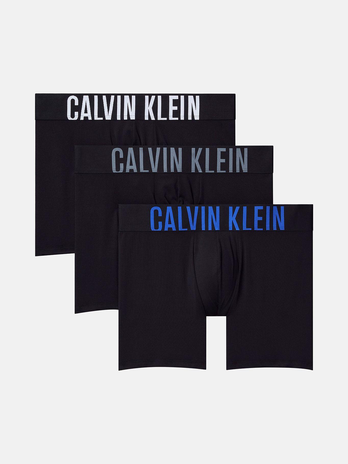 Pack 3 Bóxers Brief Intense/Power Negro Calvin Klein-0
