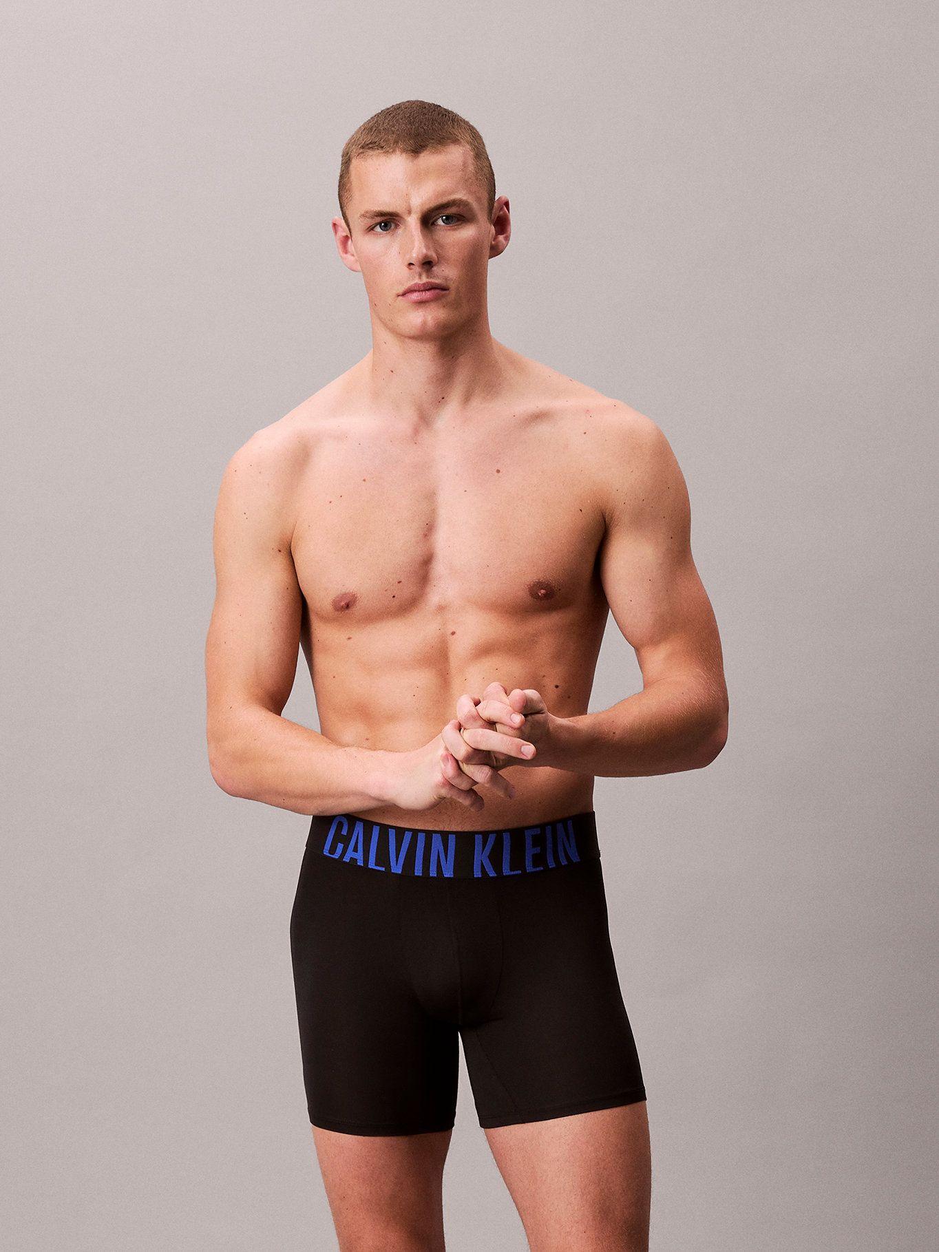 Pack 3 Bóxers Brief Intense/Power Negro Calvin Klein-1