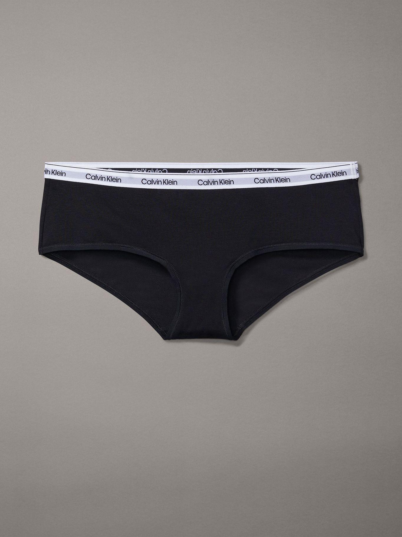 Calzón Hipster Modern Logo Negro Calvin Klein-3