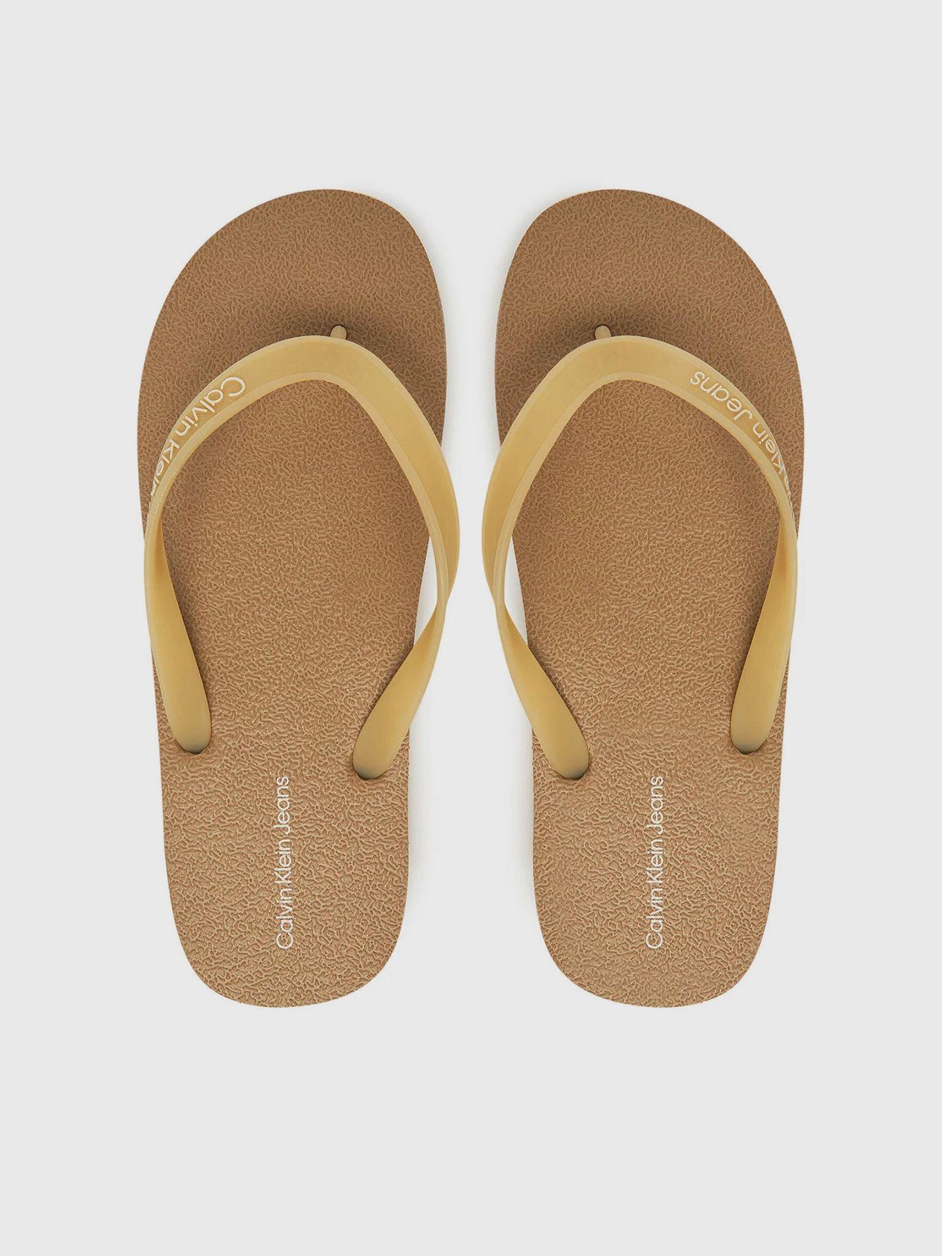 Sandalia Classic con Logo Beige Calvin Klein-2