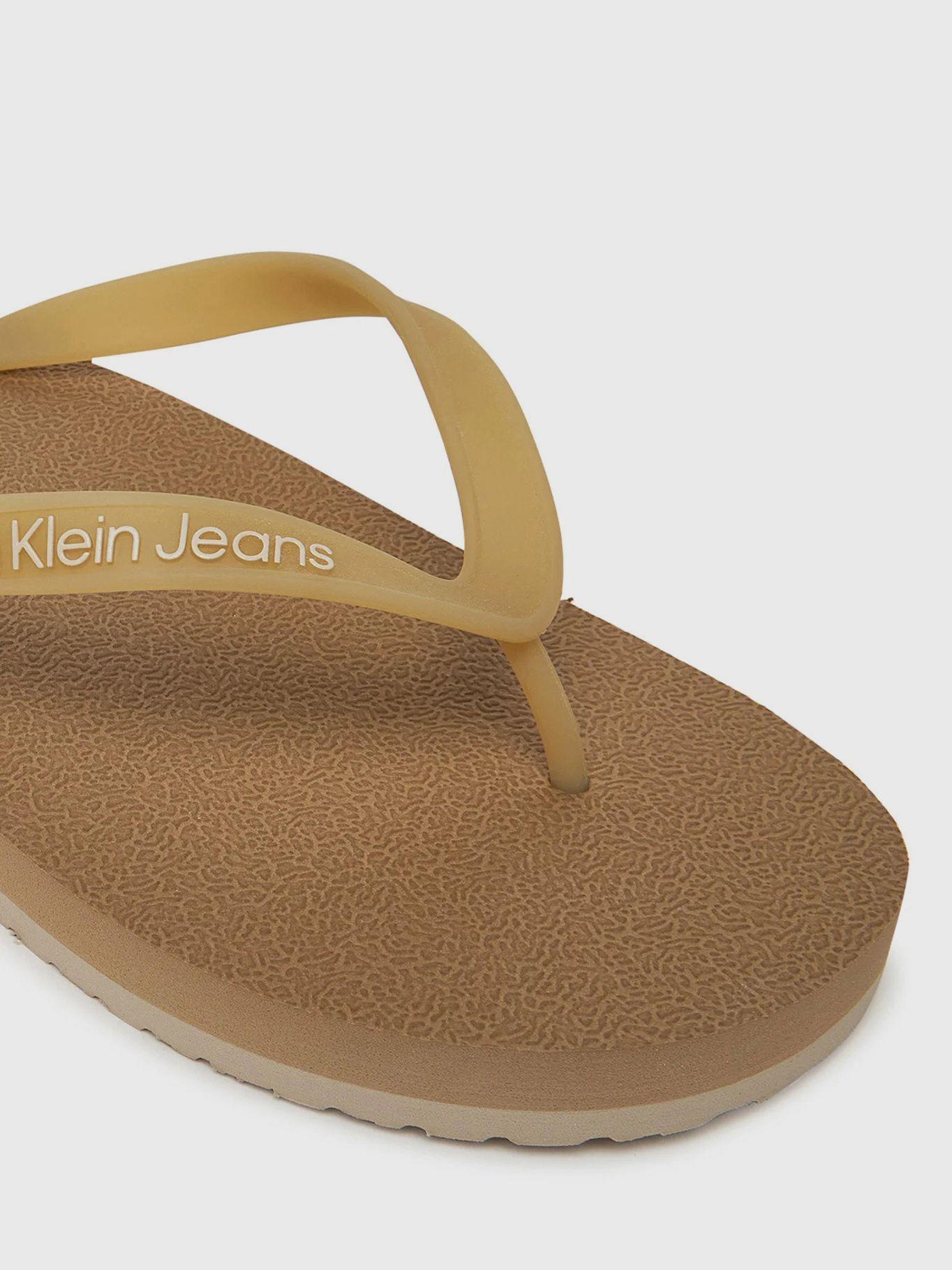 Sandalia Classic con Logo Beige Calvin Klein-5