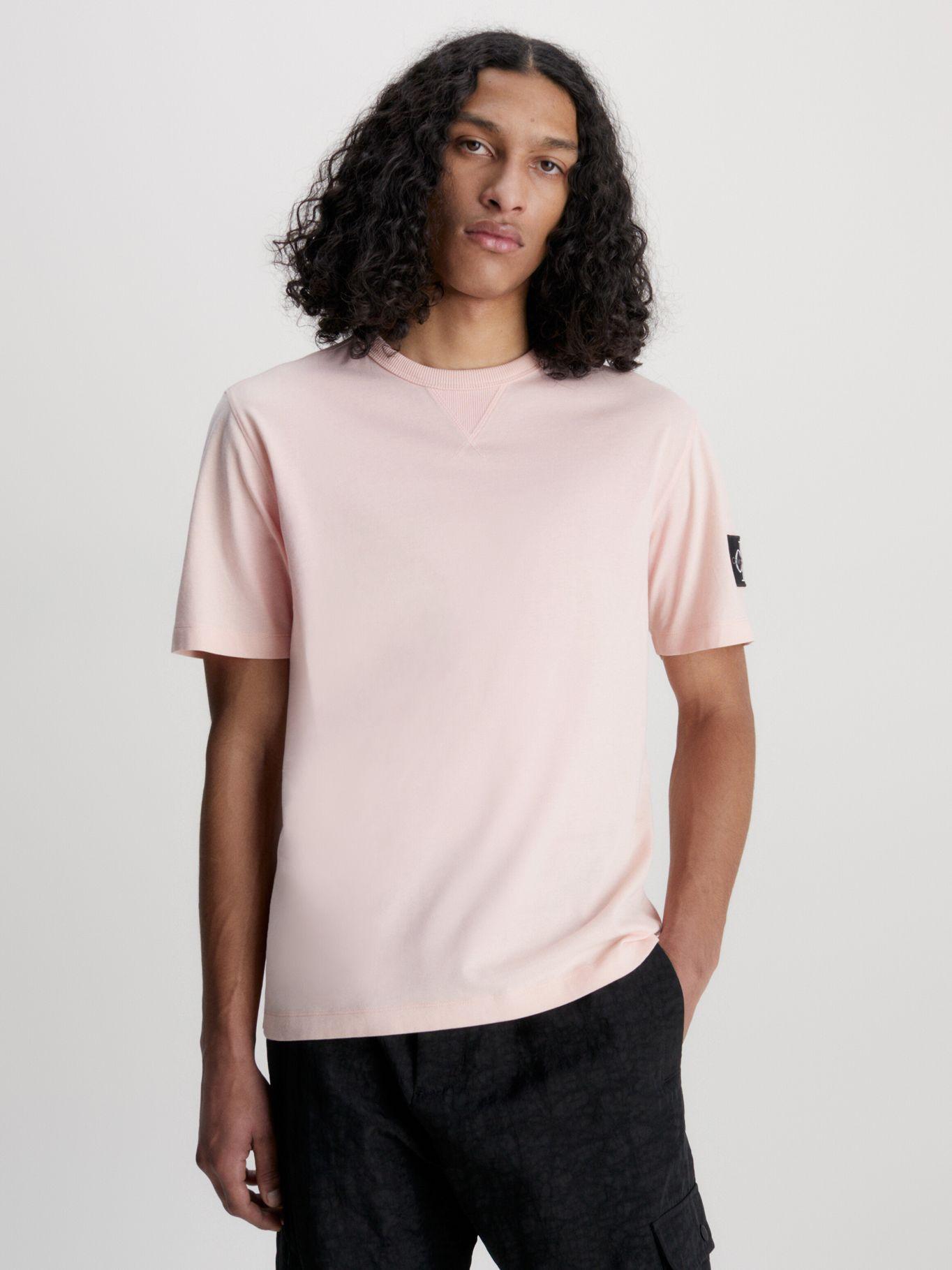 Polera Badge Regular  Rosado Calvin Klein-0