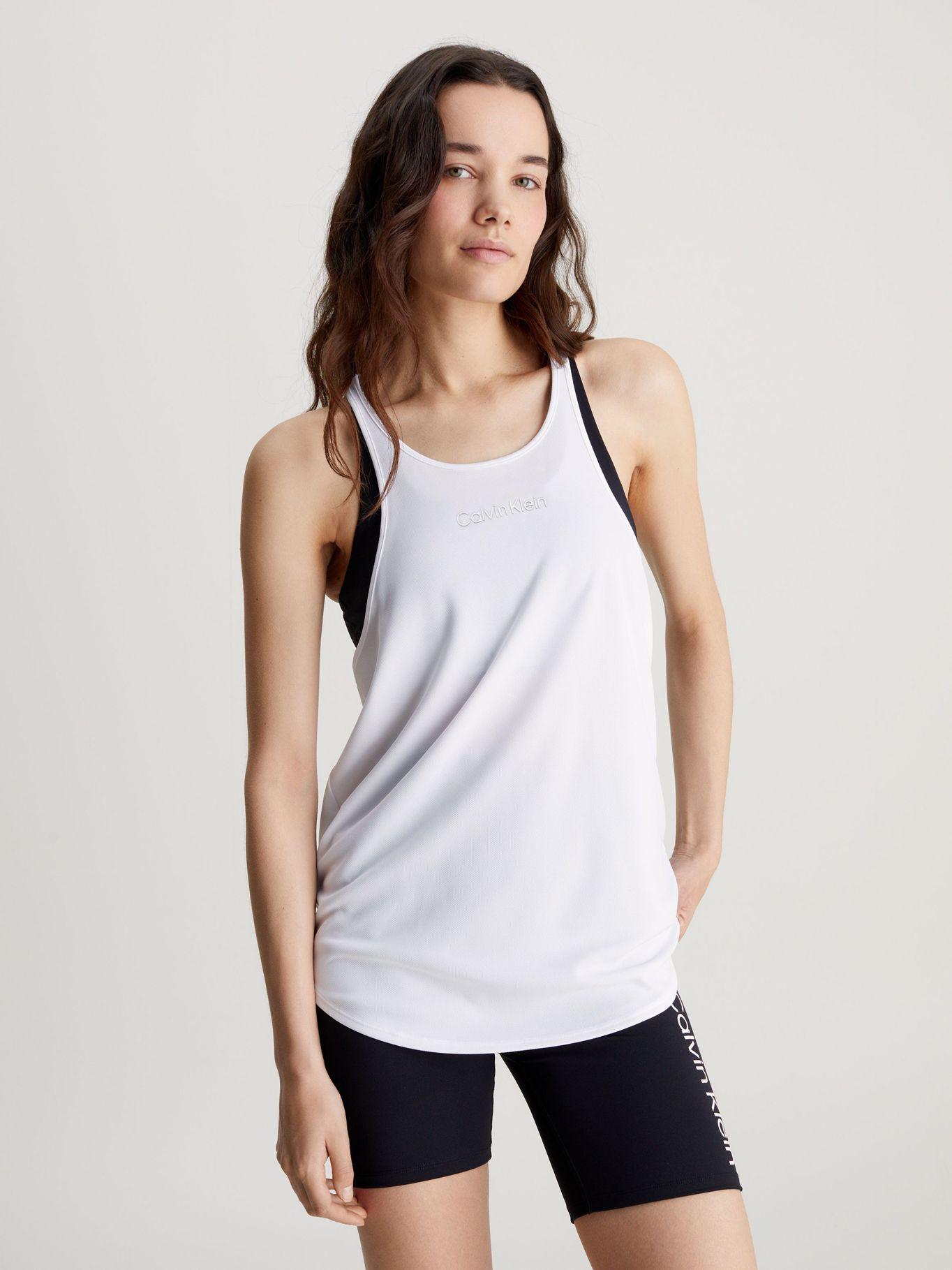 Polera Essentials Blanco Calvin Klein-0