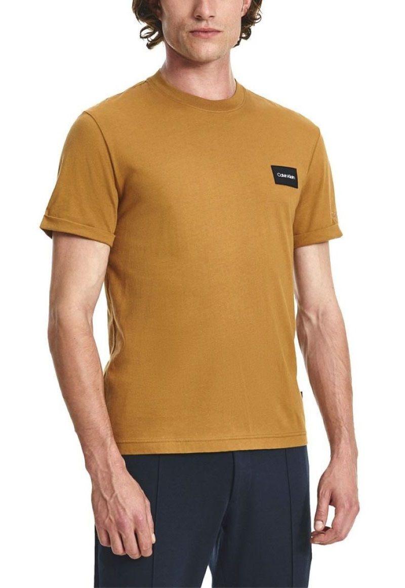 Polera Turn-Up Mostaza Calvin Klein-0