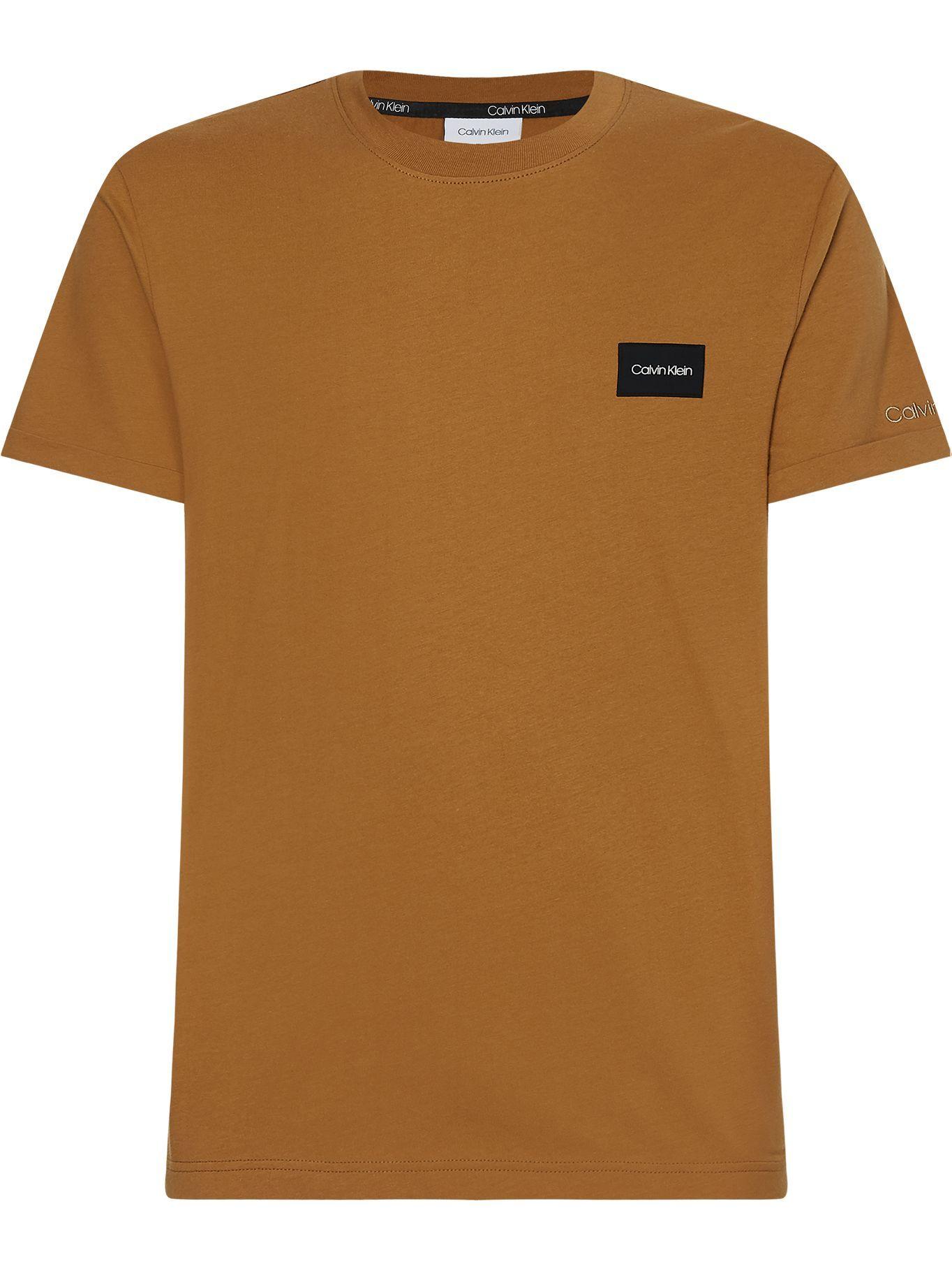 Polera Turn-Up Mostaza Calvin Klein-1