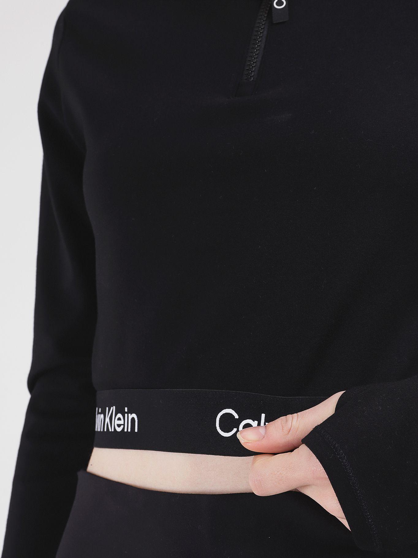 Polera Logo Elastic Negro Calvin Klein-4