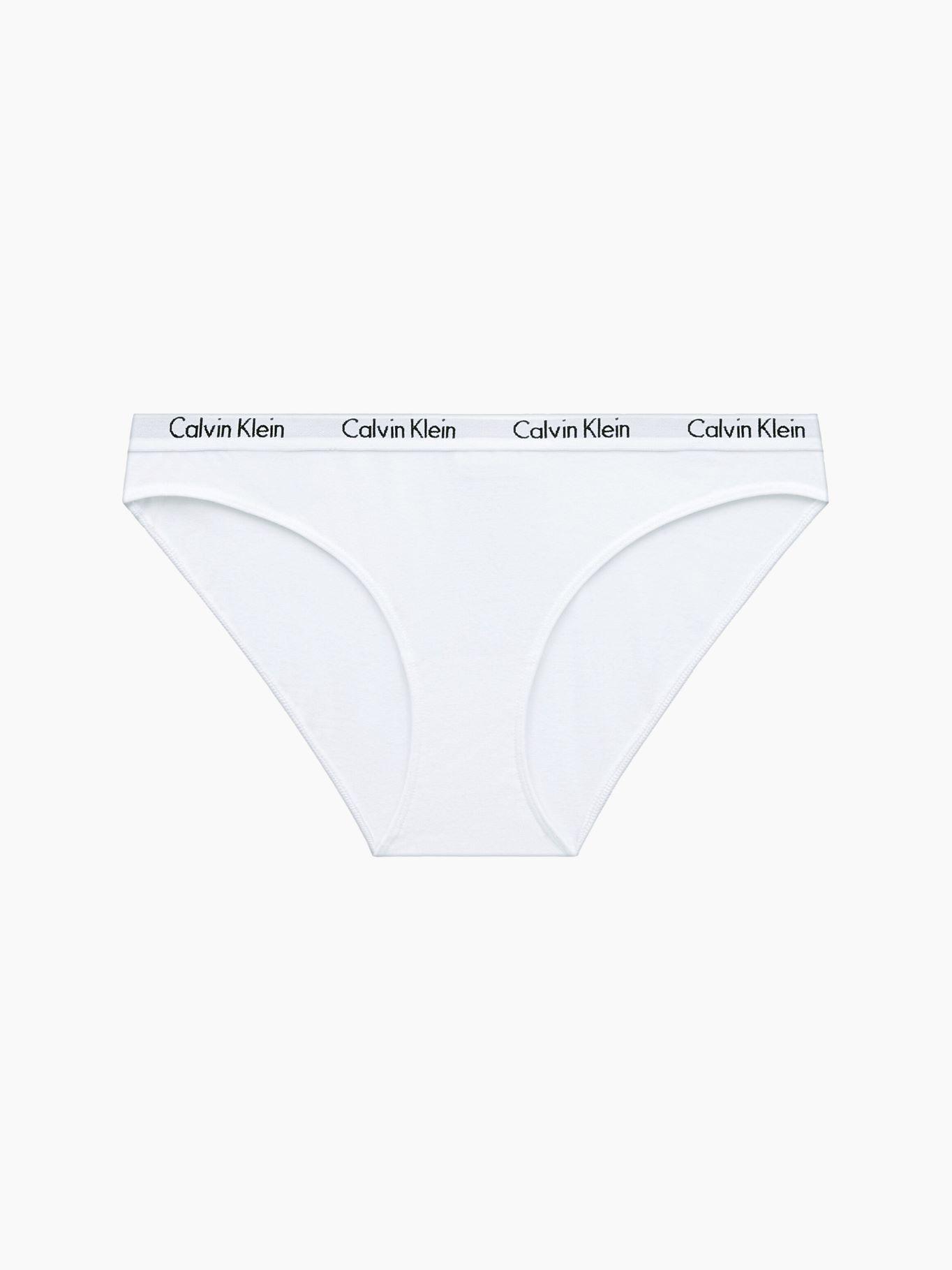Calzón Bikini Carrousel Blanco 100 Calvin Klein-0