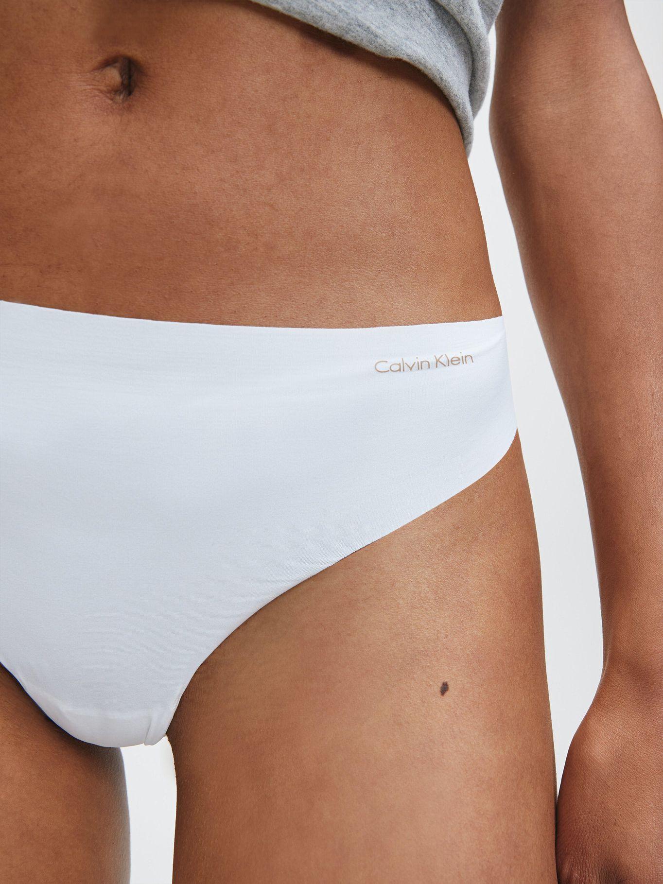 Colaless Invisible Blanco Calvin Klein-3