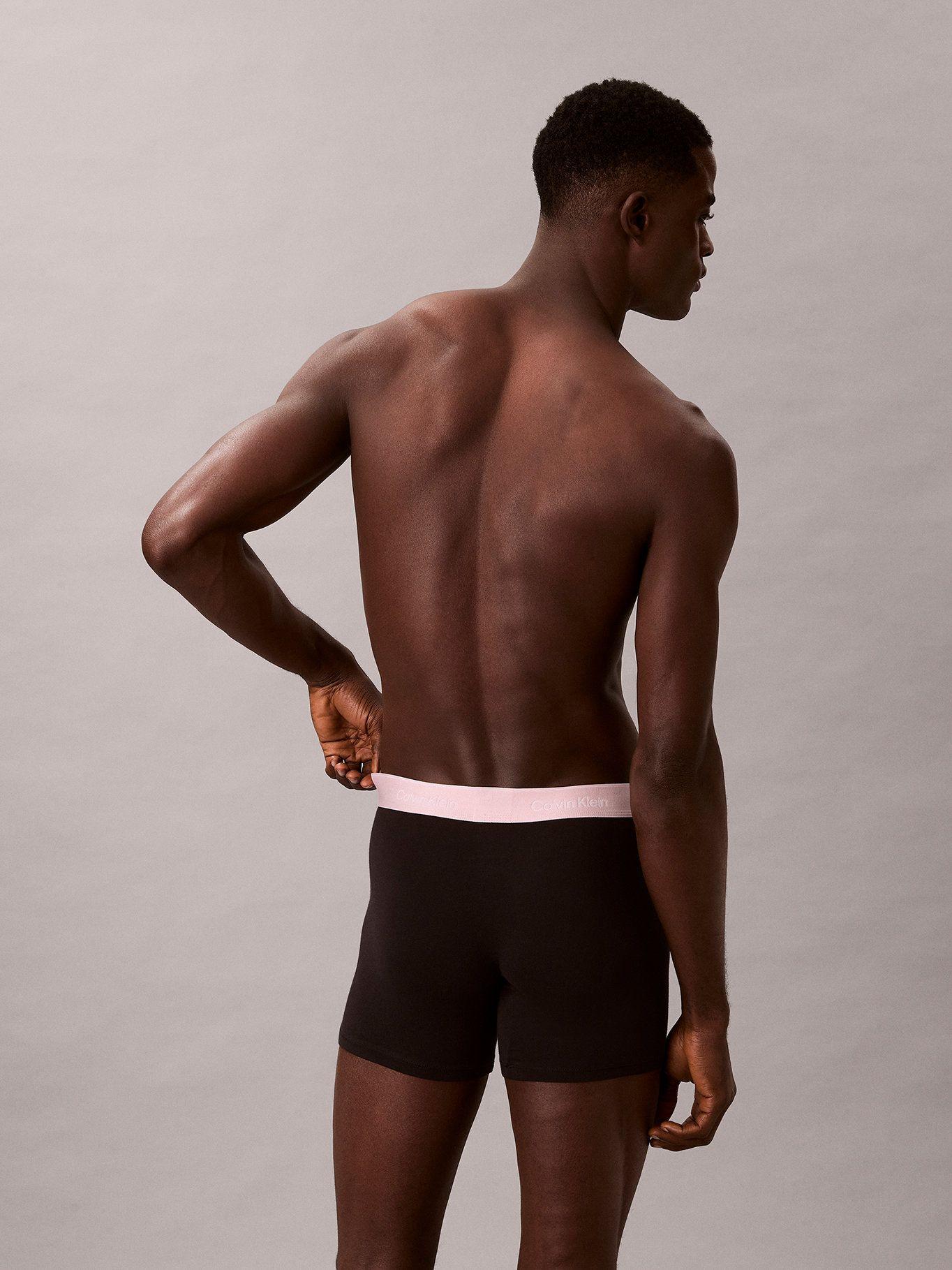 Pack De 3 Bóxer Brief Cotton Stretch Negro Calvin Klein-3