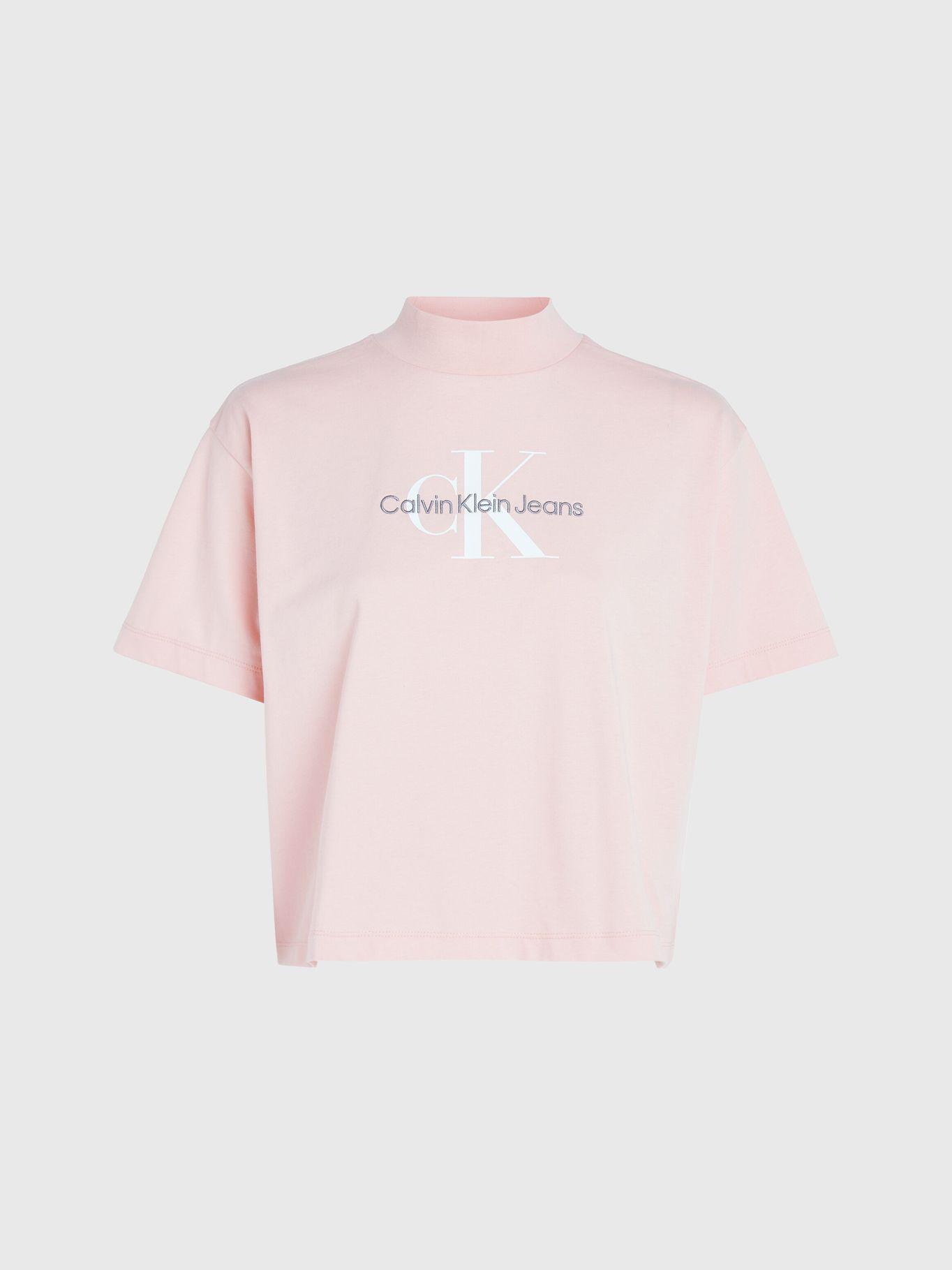 Polera Archival Monologo  Rosado Calvin Klein-4