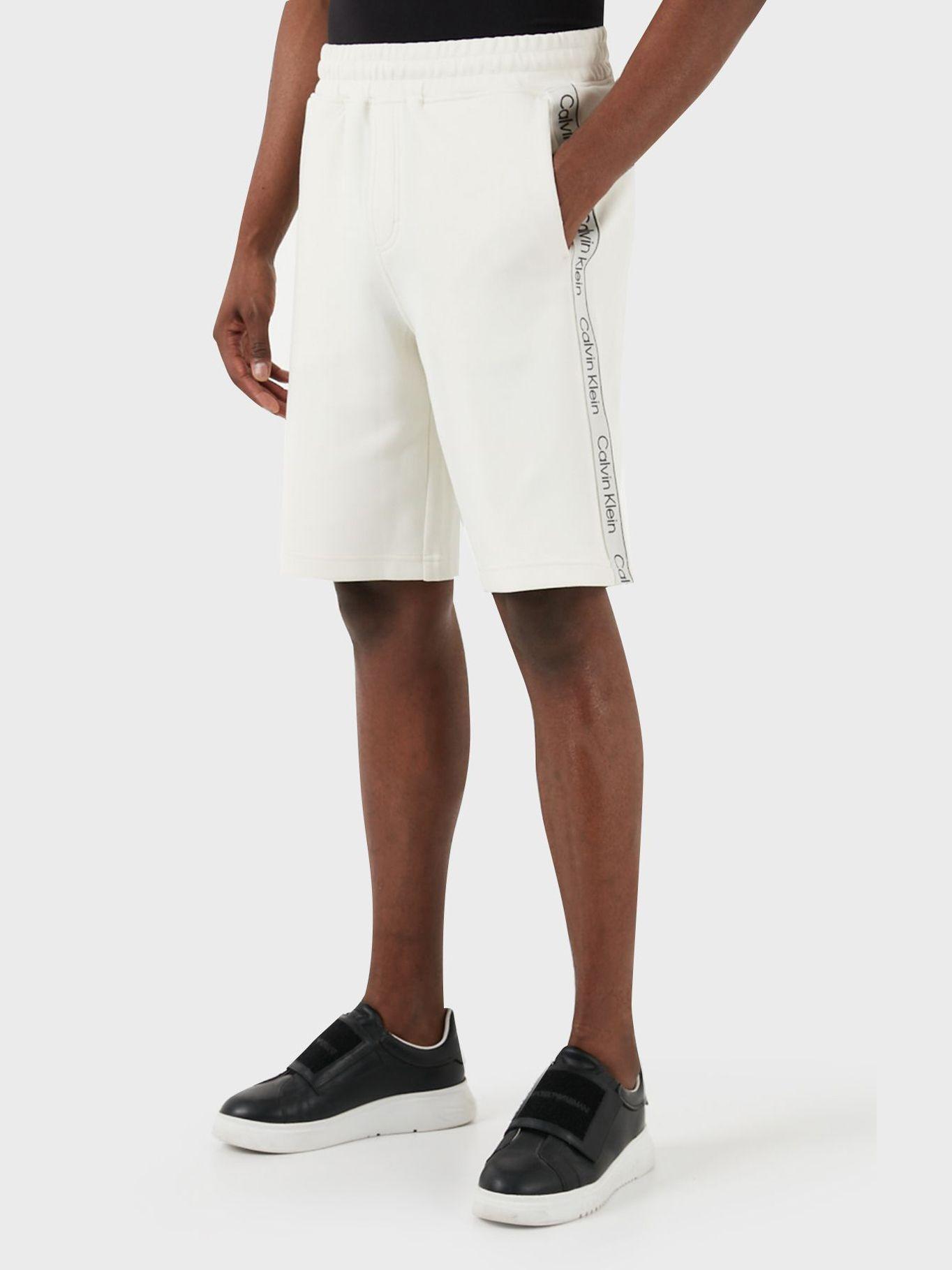 Short Logo Tapes Blanco Calvin Klein-5