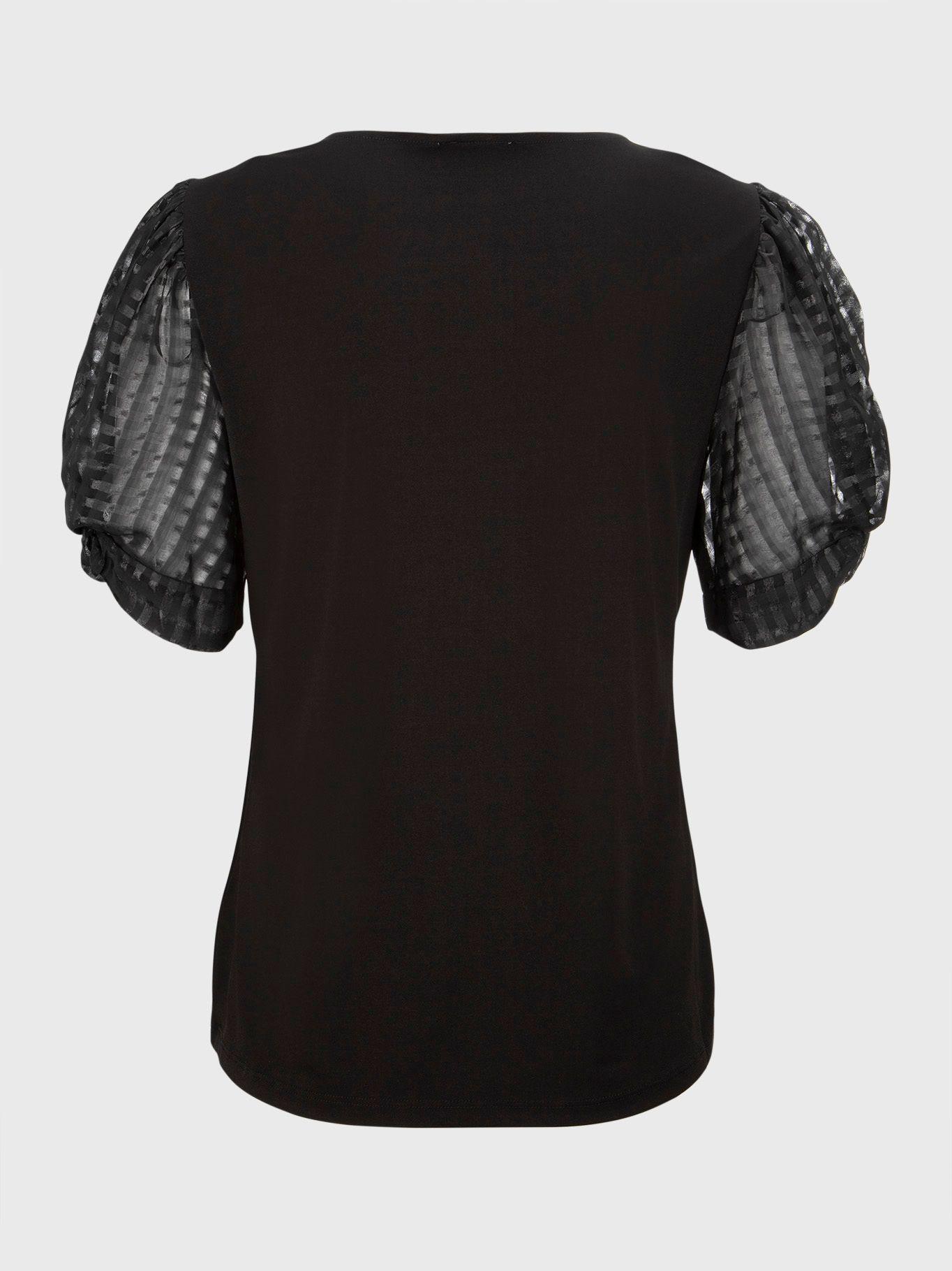 Blusa Crew Nk Negro Calvin Klein-1