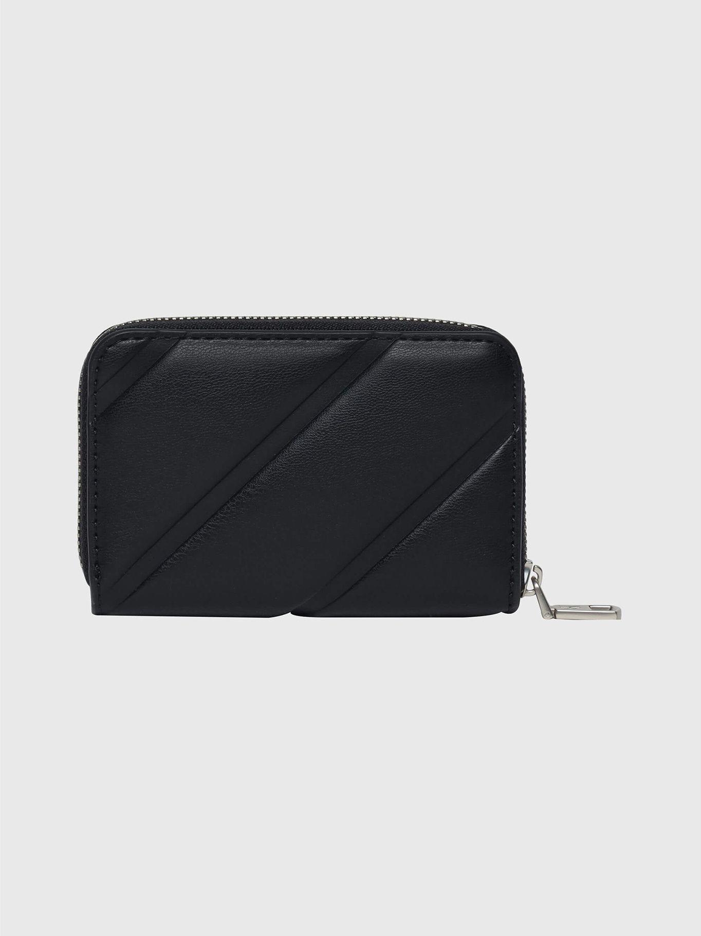 Billetera Quilted Med Negro Calvin Klein-1
