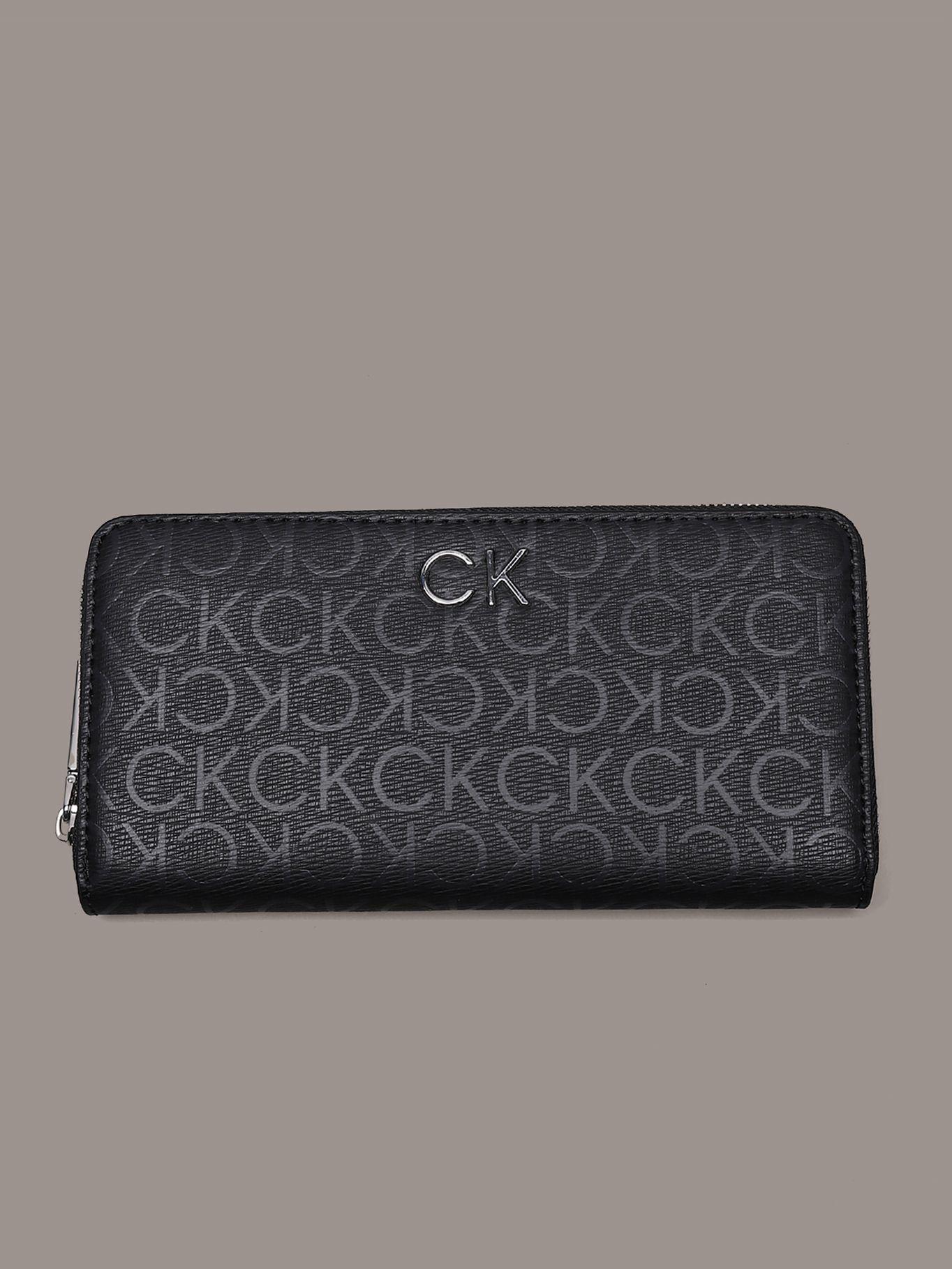Billetera Ck Daily Mono Negro Calvin Klein-0
