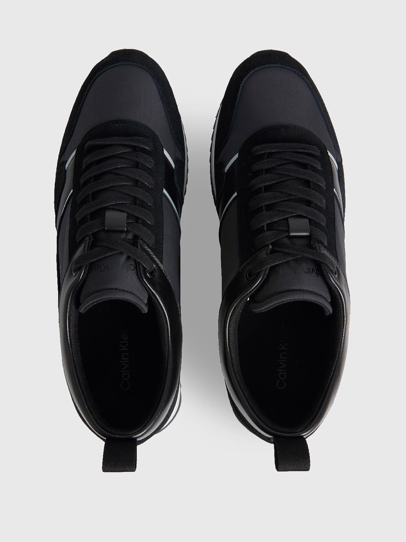 Zapatilla Low Top Mix Negro Calvin Klein-2